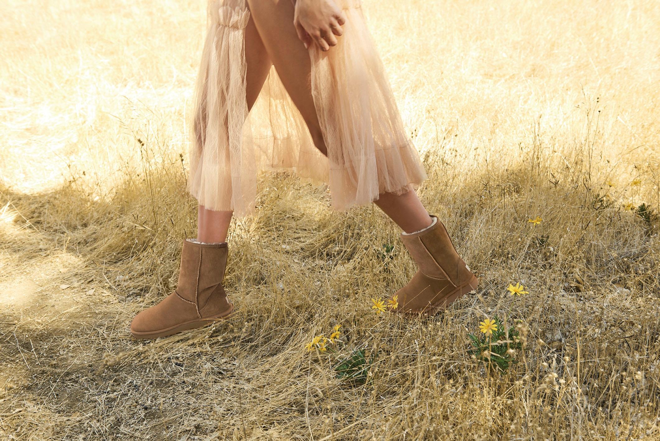 UGG Winterboots »Classic Short 2«, Stiefel, Schlupfstiefel in klassischem Design