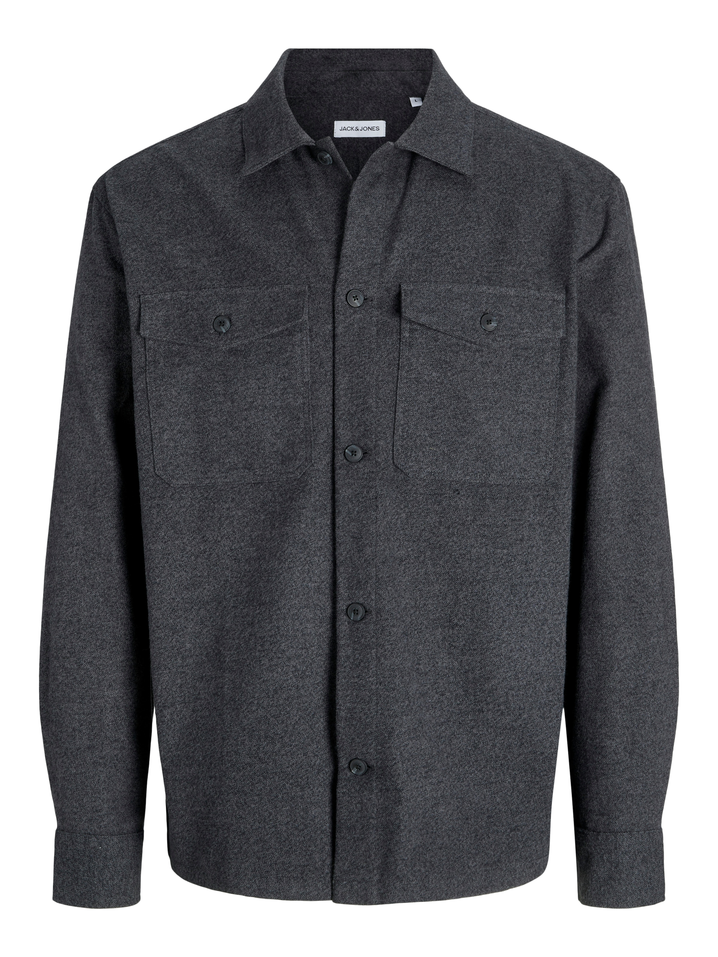Jack & Jones Langarmhemd »JJEPERFECT MELANGE OVERSHIRT LS SN«