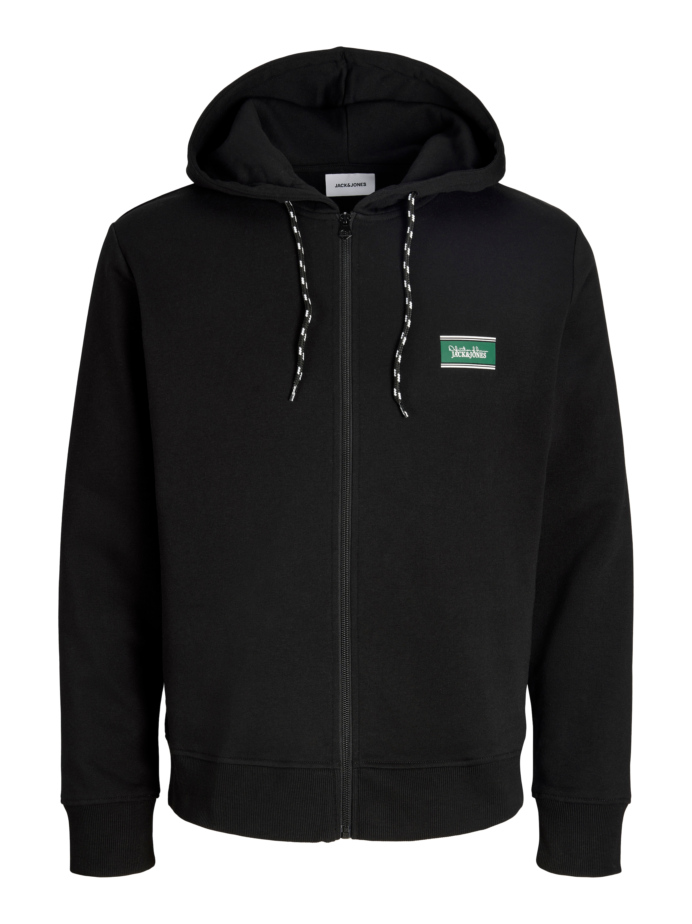 Jack & Jones PlusSize Kapuzensweatjacke »JJBUSTER SWEAT ZIP HOOD BTS PLS« Baumwollmischung,