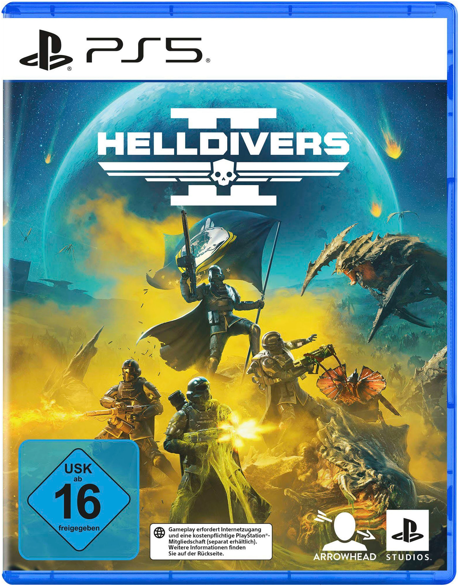 PlayStation 5 Konsolen-Set »Disk Edition (Slim) + Helldivers 2«