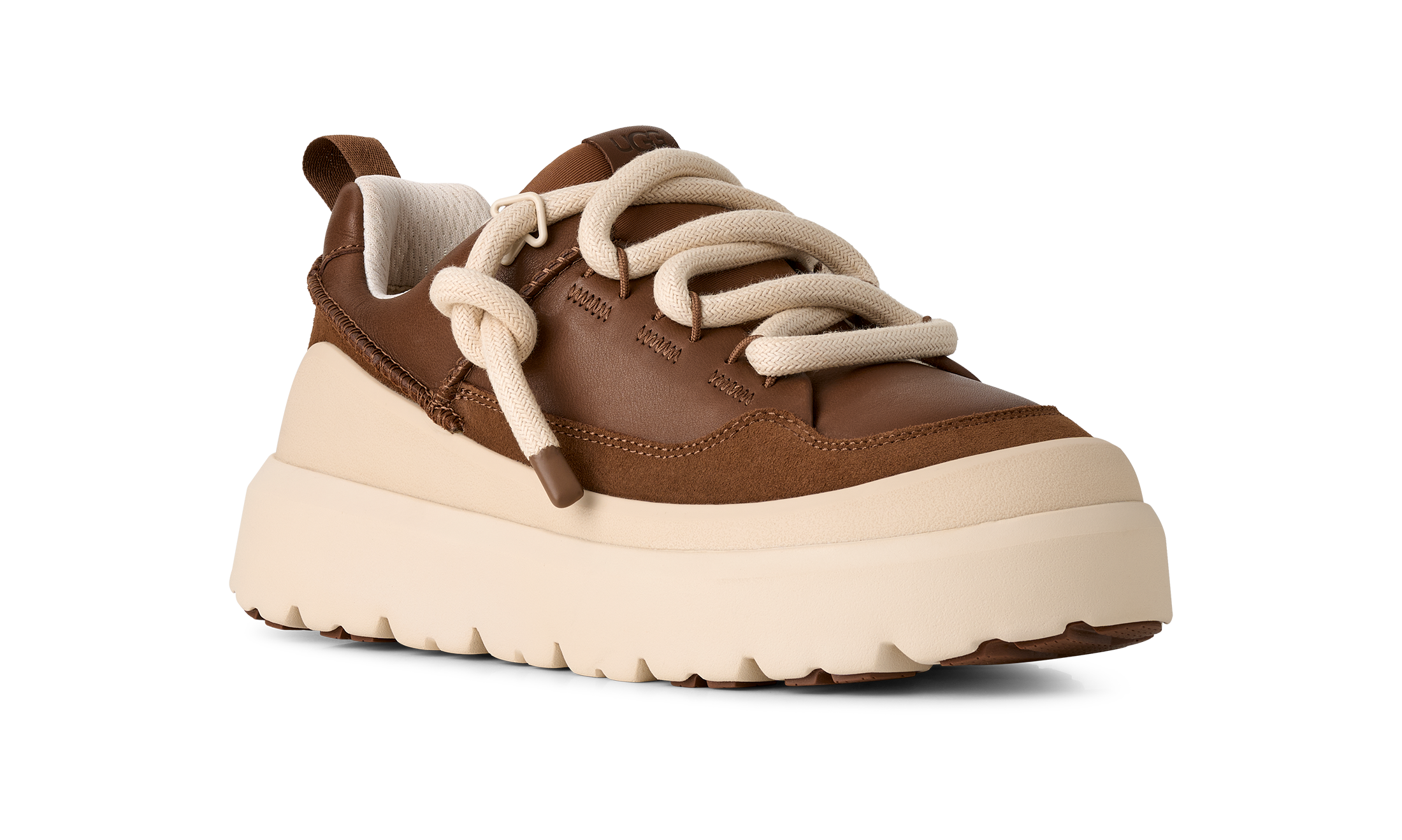 UGG Sneaker »HERITAGE UTILITY SNEAKER«  Plateausneaker, Schnürer, Halbschuh mit weichem Schaftrand