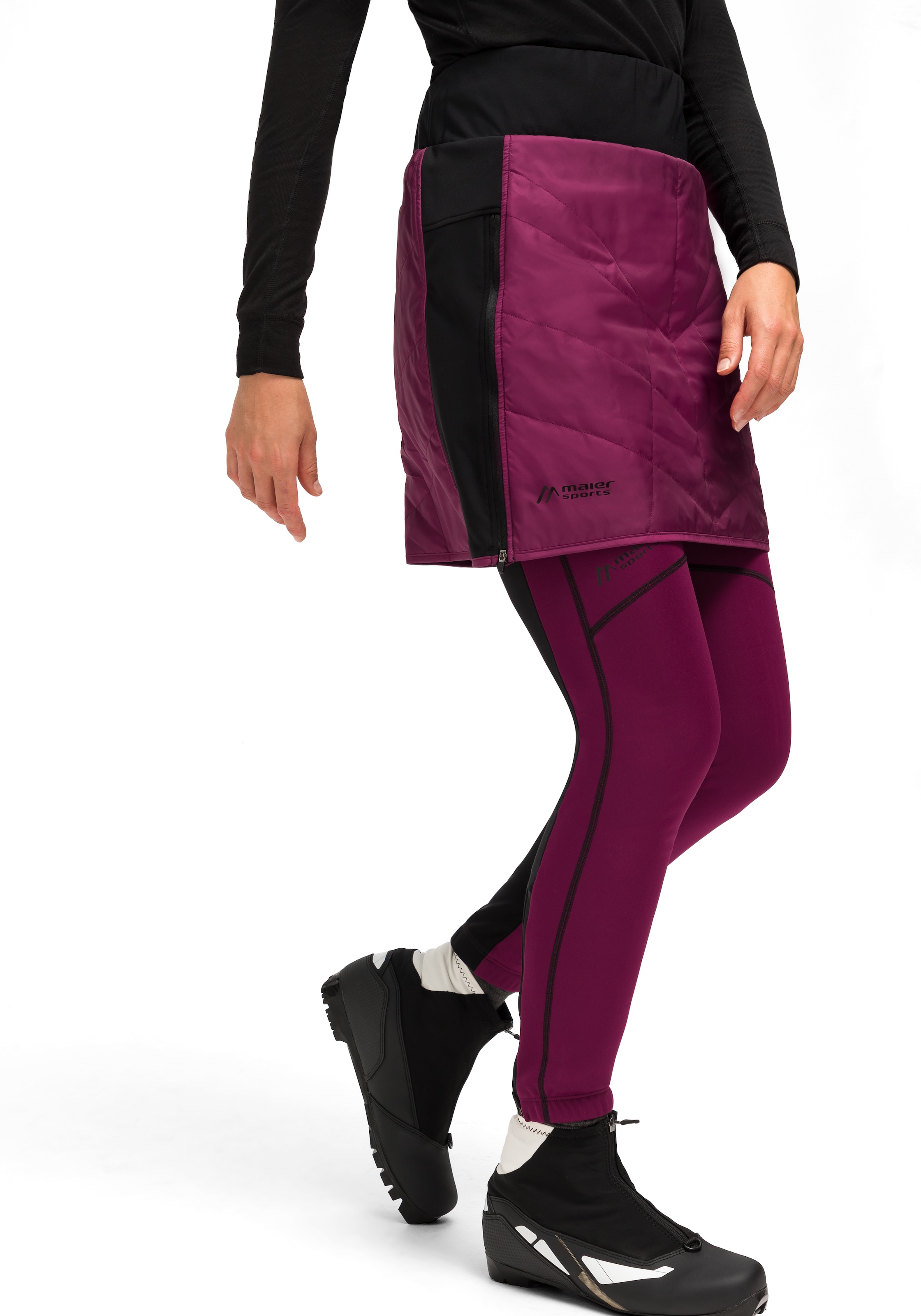 Maier Sports Sweatrock »Skjoma Skirt W«, Damen Überrock, atmungsaktiv und  windabweisend, elastischer Bund online bei OTTO