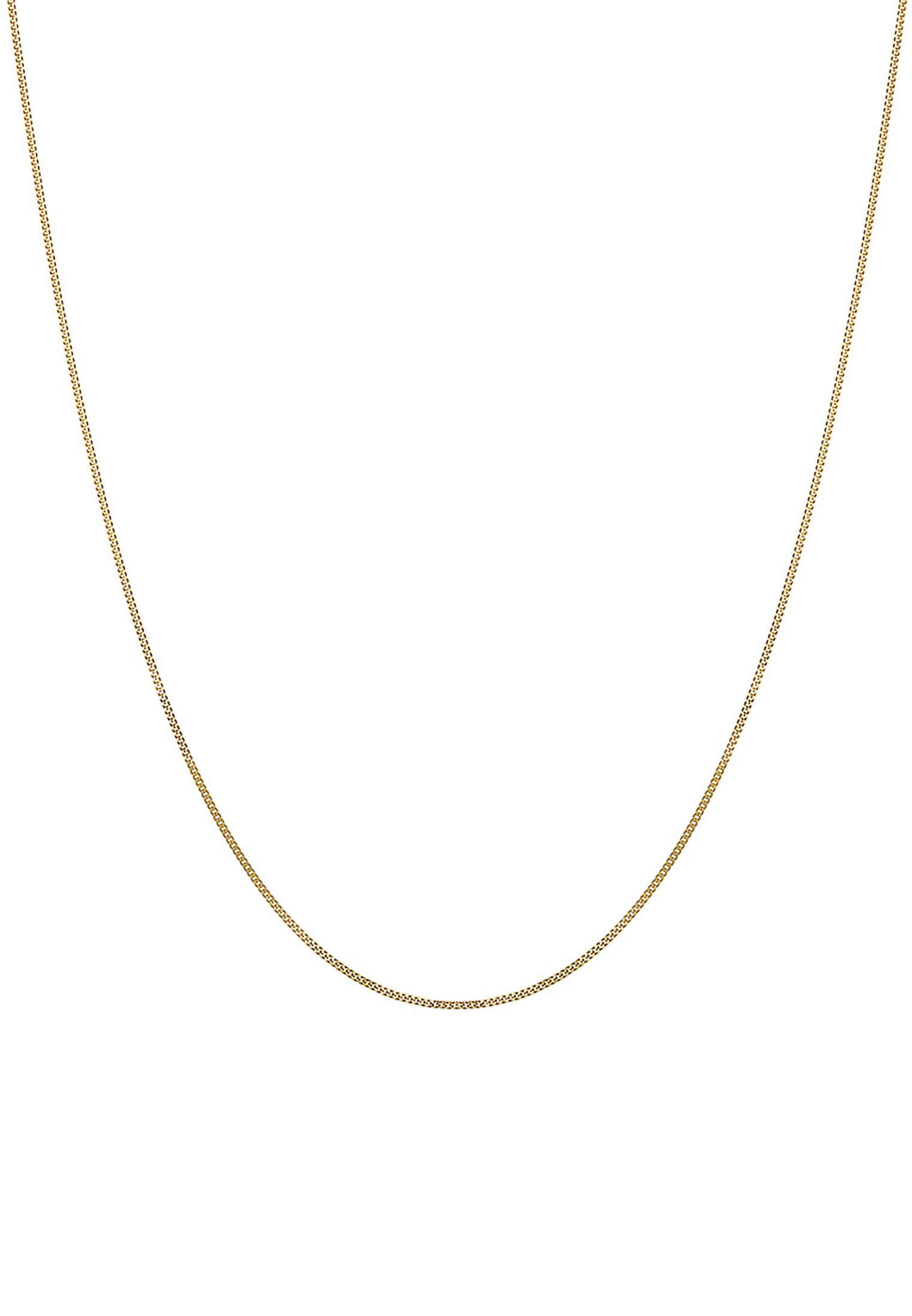 Elli Premium Kette ohne Anhänger »Halskette Basic-Kette 585 Gelbgold«