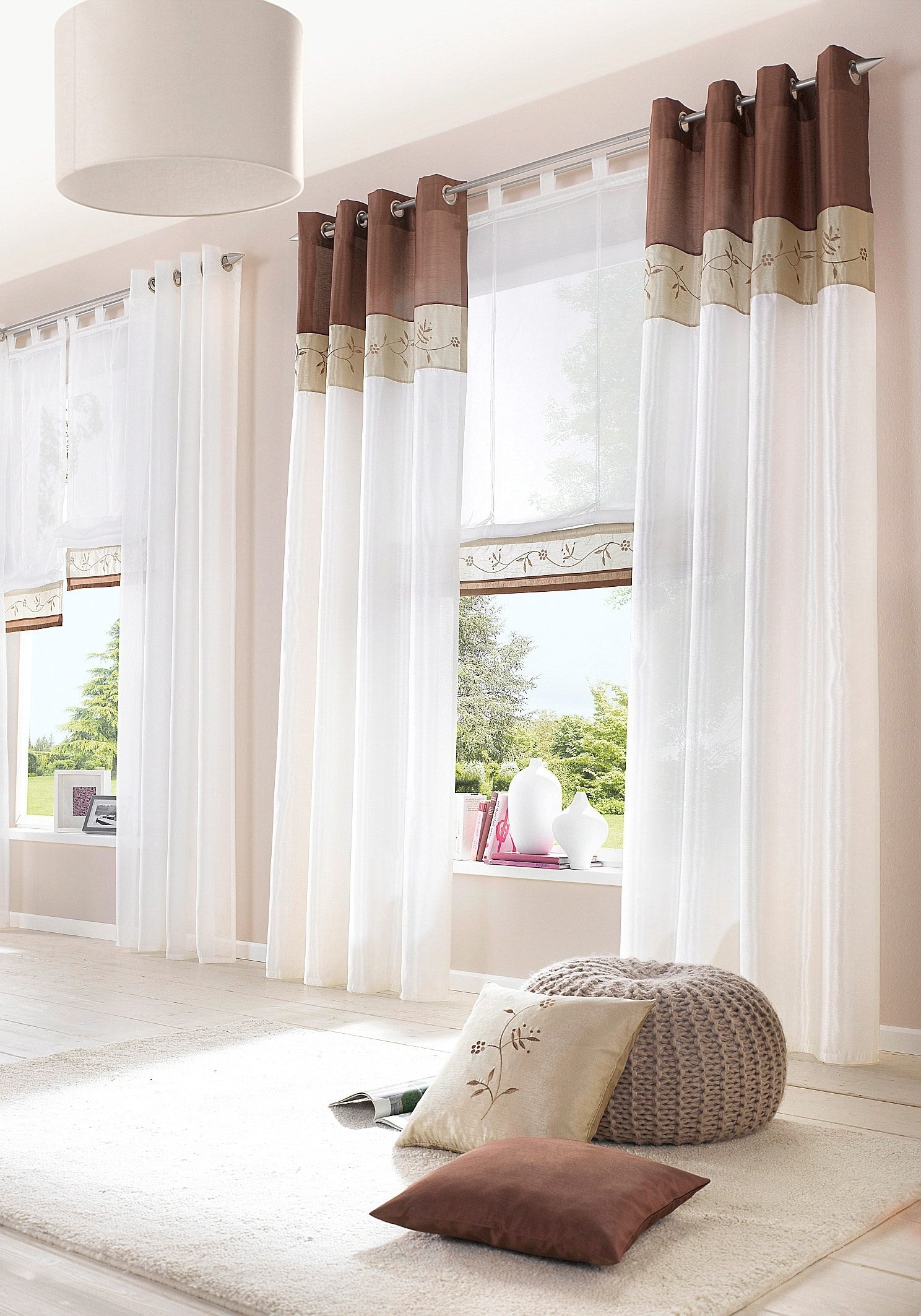 my home Vorhang »Sorel«, (1 St.), Gardine, Fertiggardine, halbtransparent