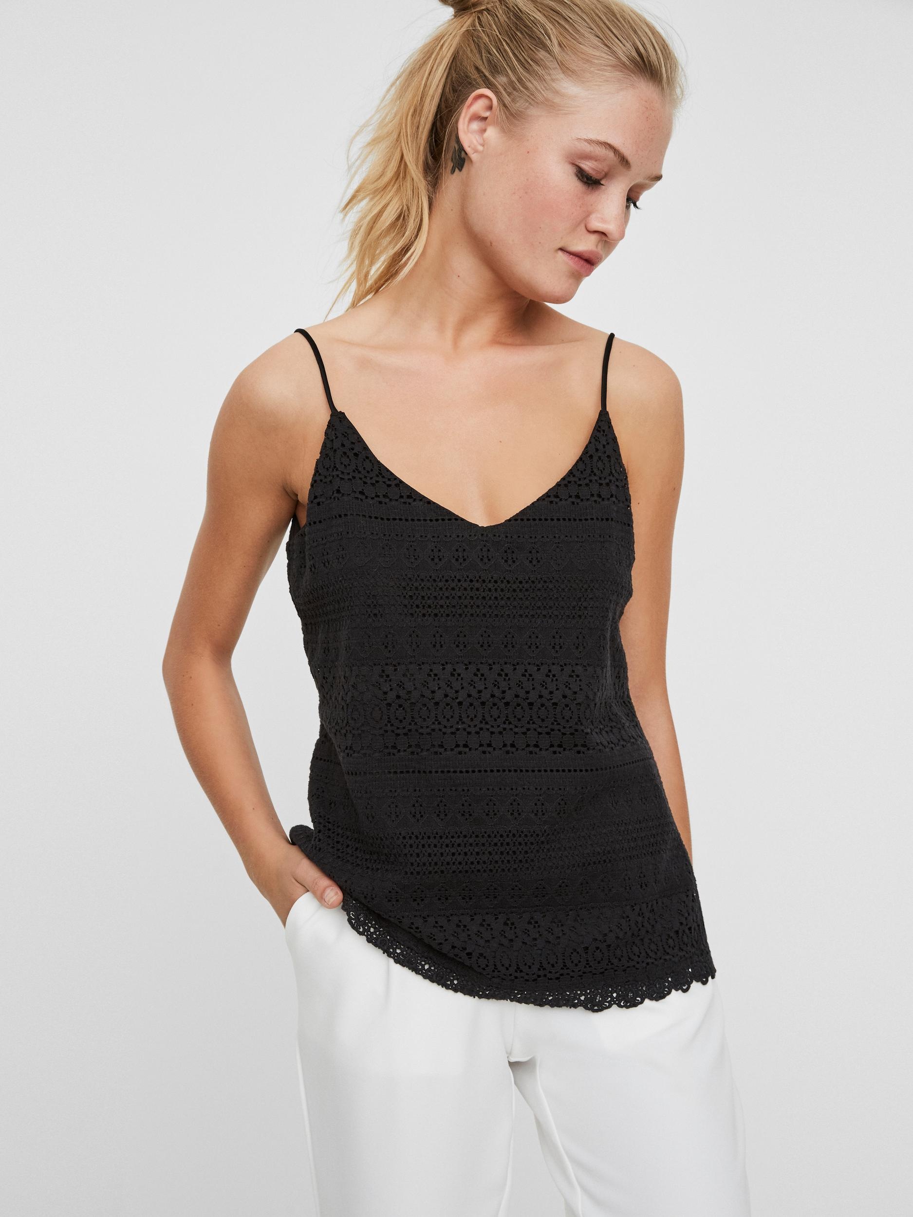 Spaghettitop »VMHONEY LACE SINGLET WVN«