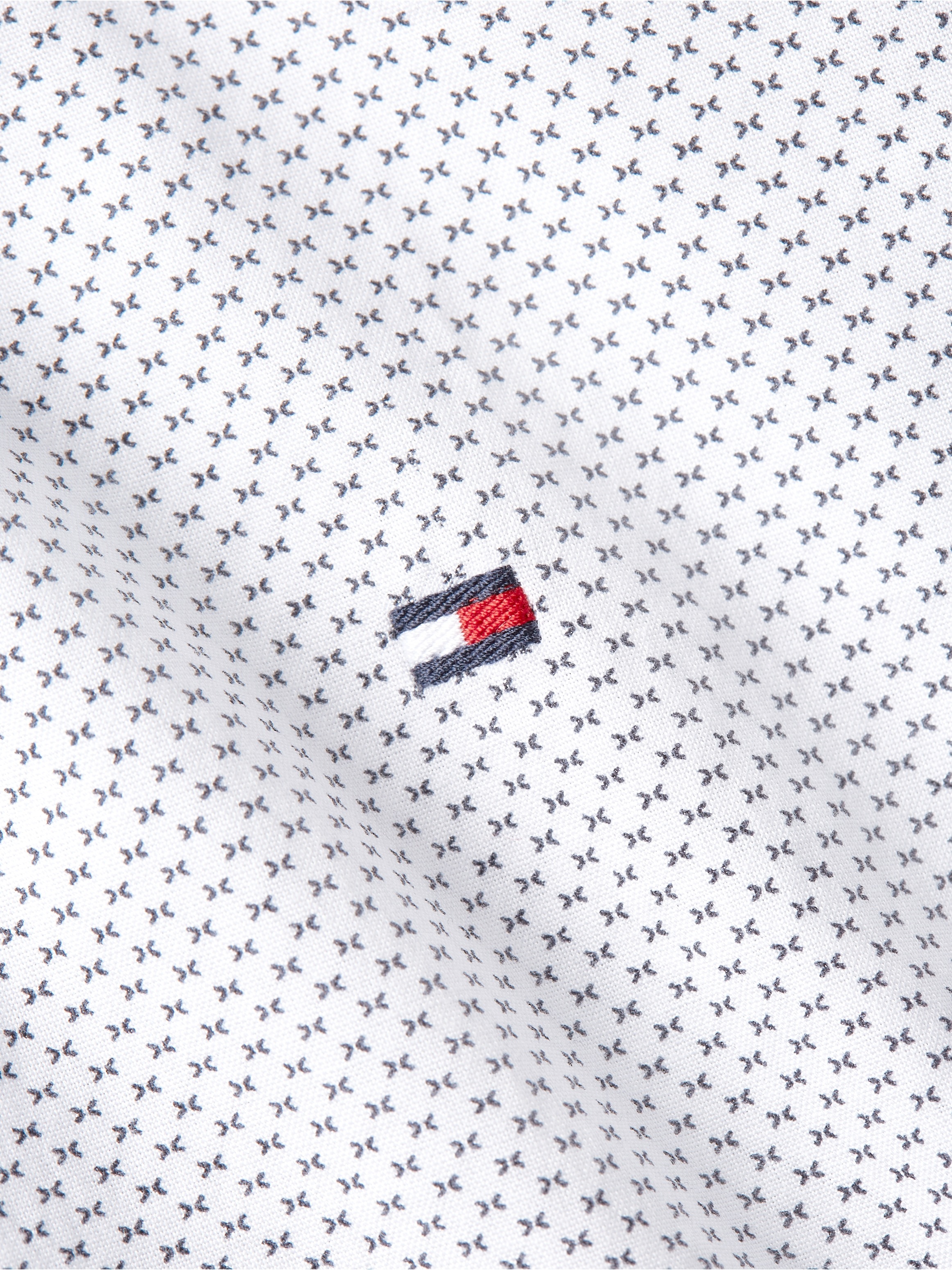 Tommy Hilfiger Langarmhemd »FLEX MINI PRINT SF SHIRT«