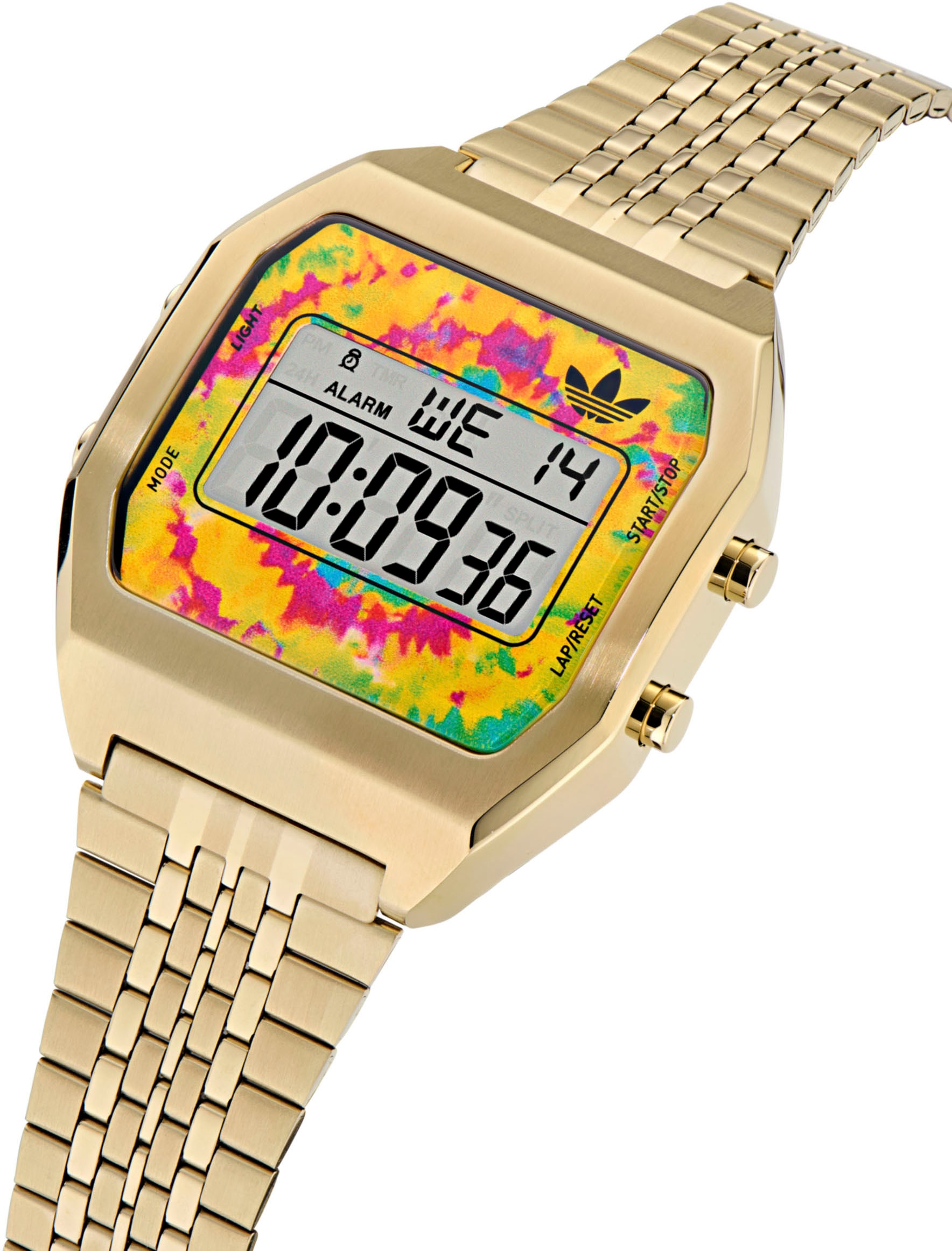 adidas Originals Digitaluhr »DIGITAL TWO«, Quarzuhr, Armbanduhr, Herrenuhr, Damenuhr, unisex, Edelstahlarmband