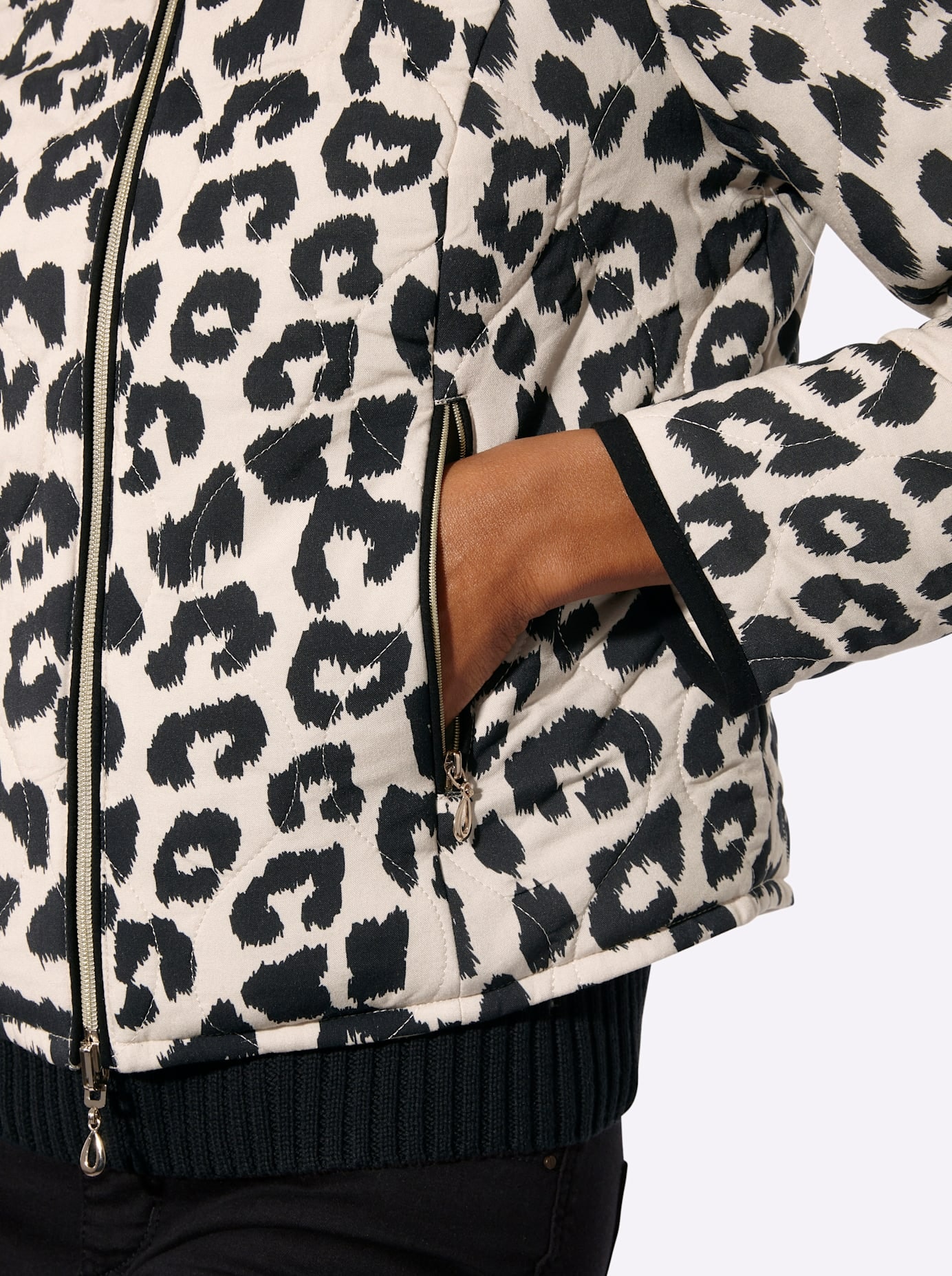 creation L Langjacke ohne Kapuze