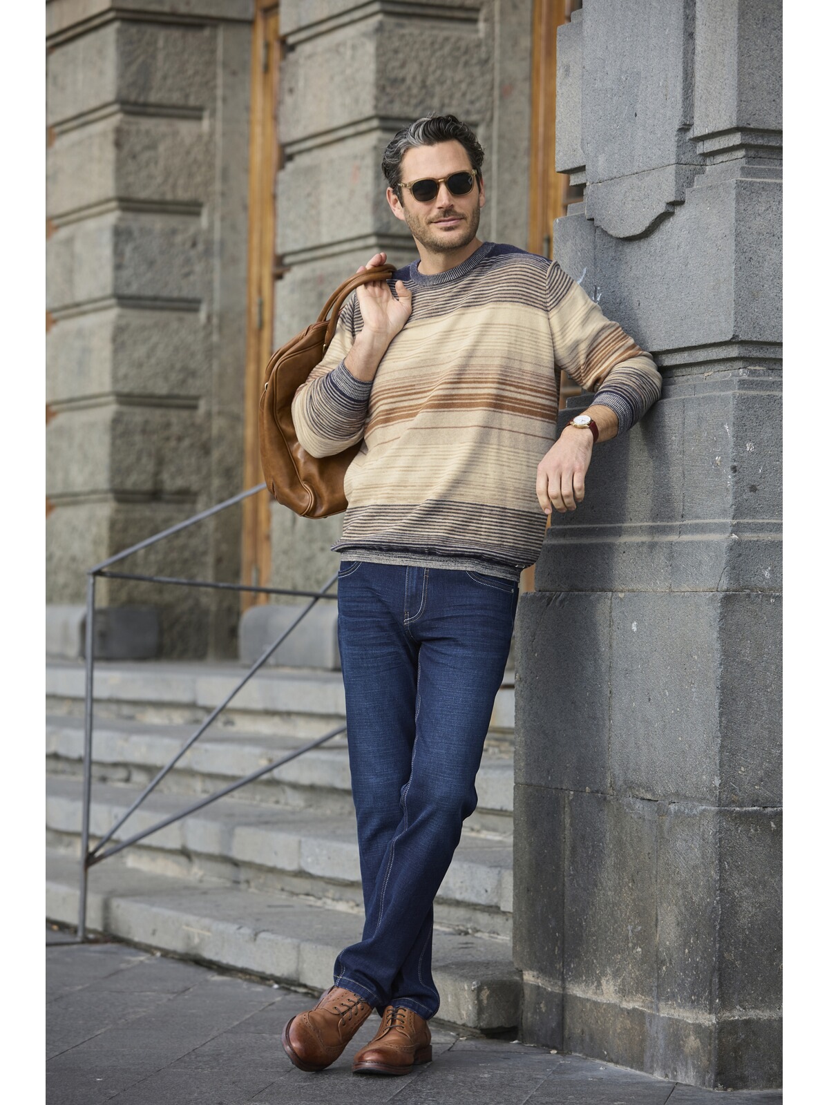 Babista Rundhalspullover »Pullover AVIETTA«
