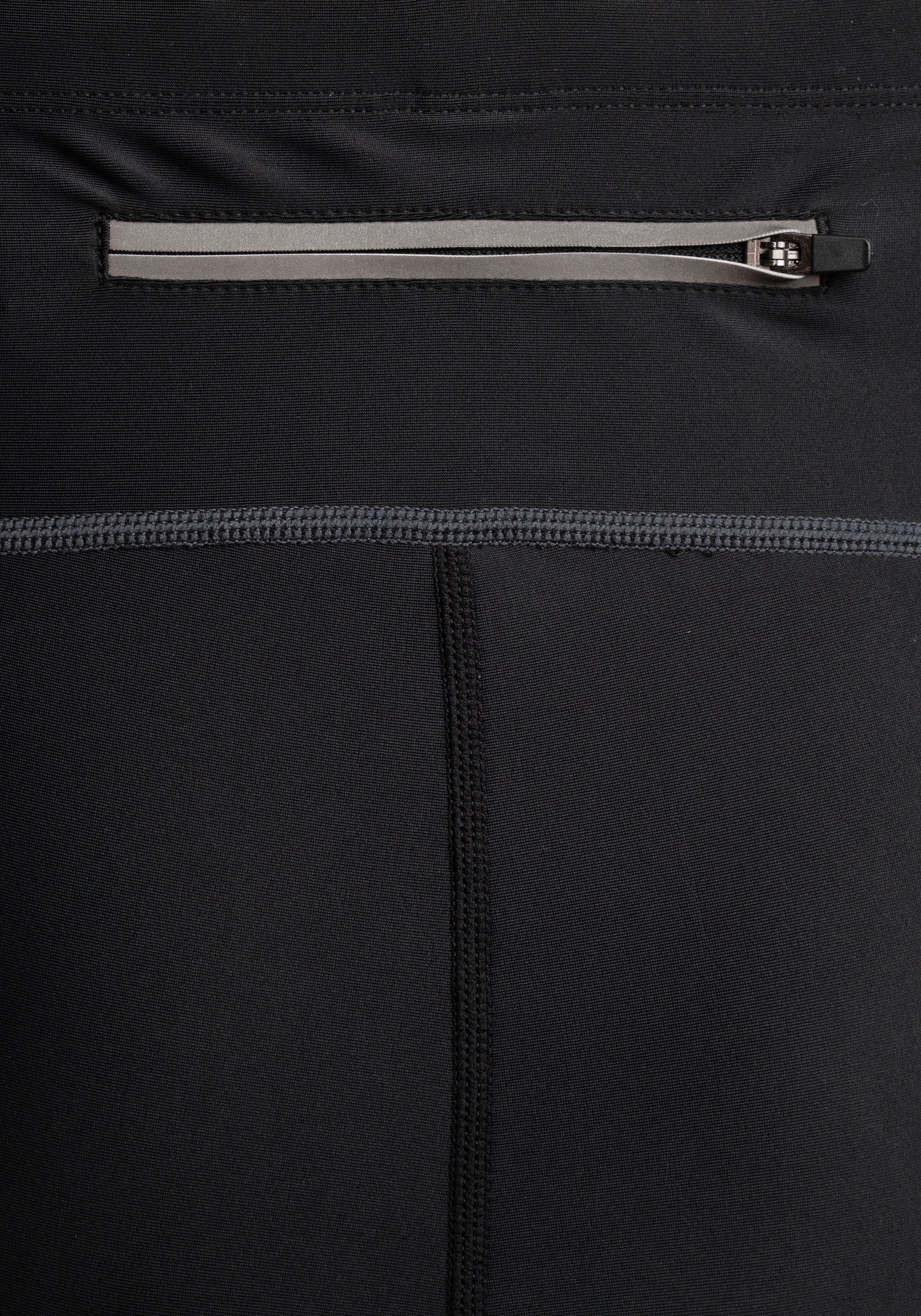 Polarino Radhose, online Reißverschlusstasche und shoppen ergonomischem bei mit Sitzpolster OTTO