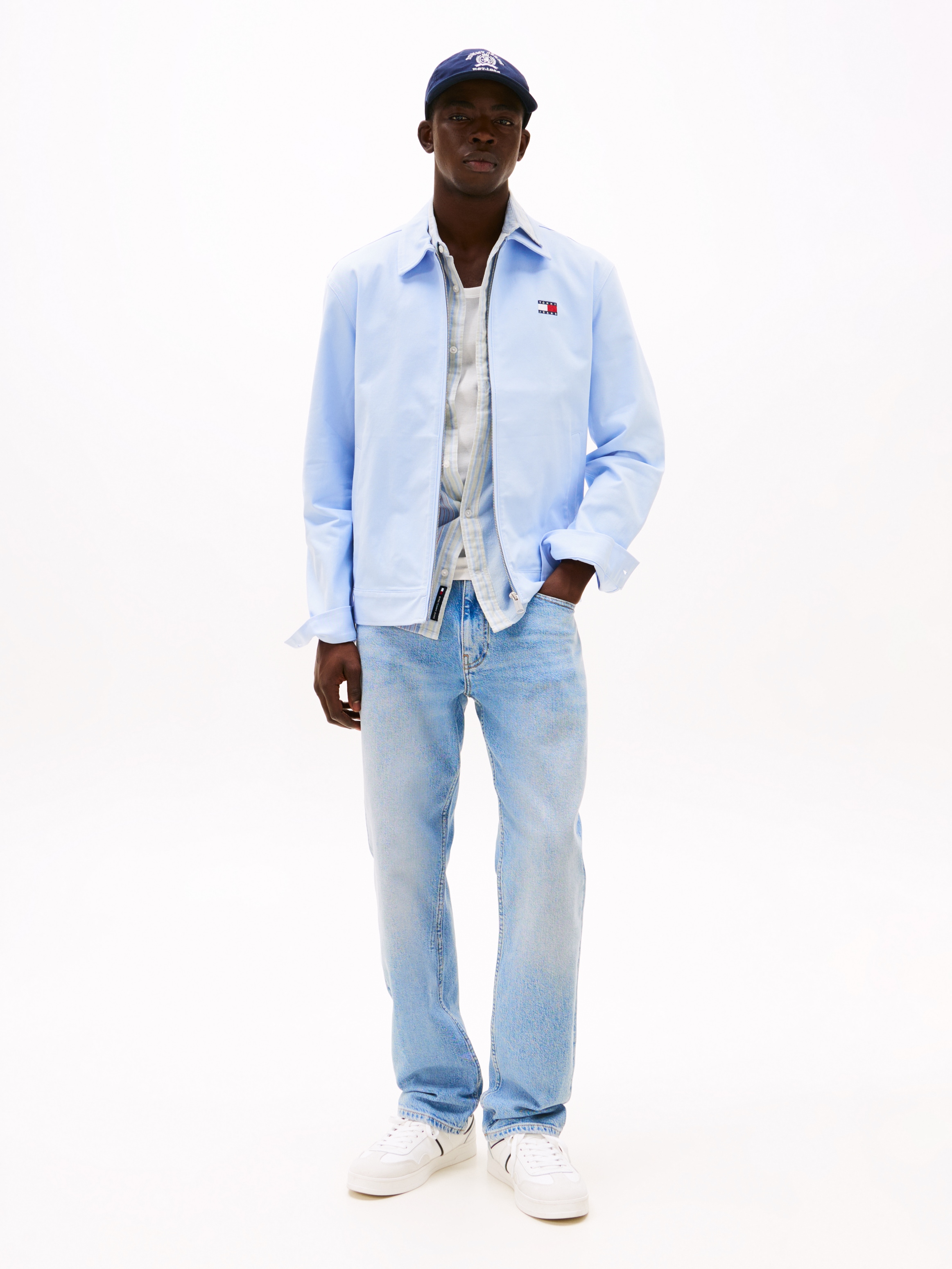 Tommy Jeans Slim-fit-Jeans »RYAN SLIM STRAIGHT«, mit Logoprägung