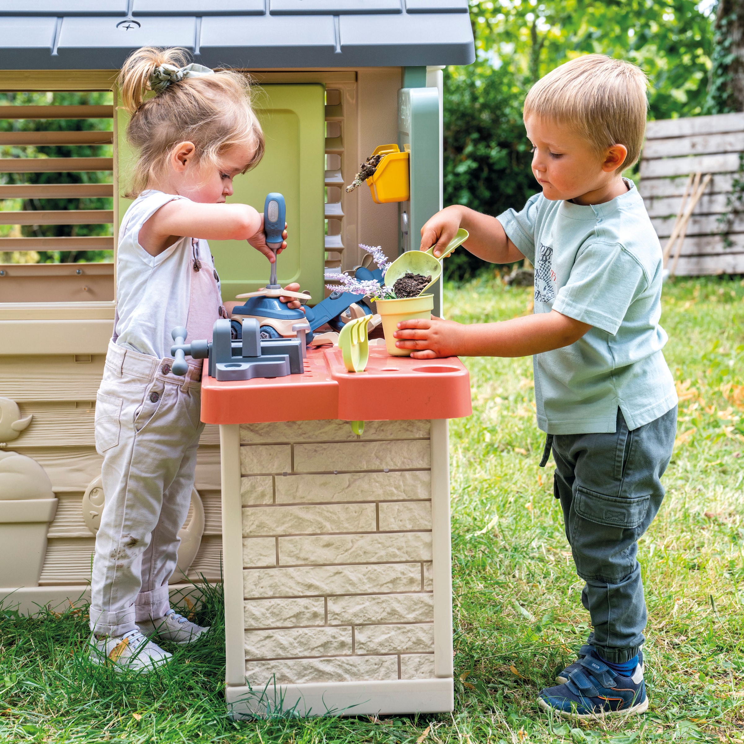 Smoby Spielhaus »Smoby Life Werkbank« Made in Europe