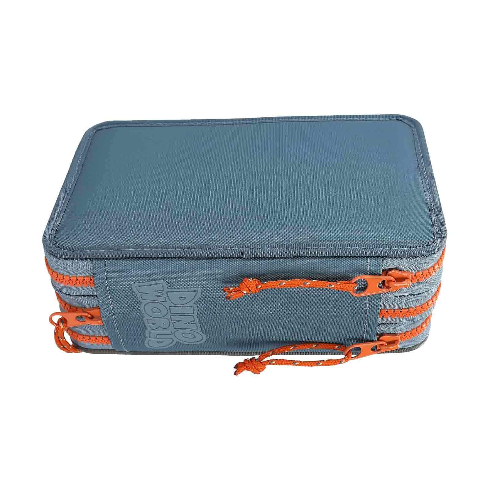 Depesche Buntstift »3-Fach Federtasche Roar Dino World 20 x 13 cm bunt«