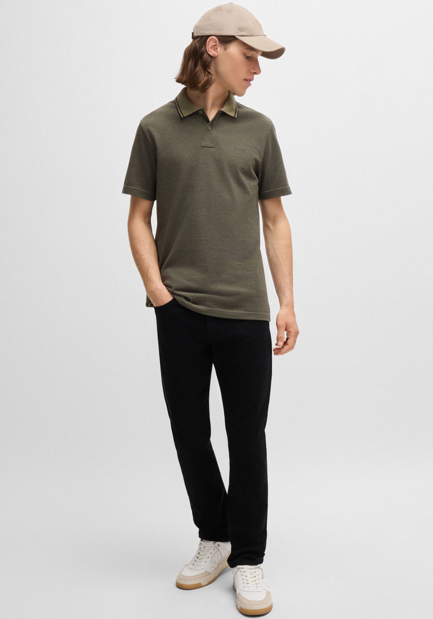 BOSS ORANGE Slim-fit-Jeans »Delaware«, mit normaler Bundhöhe