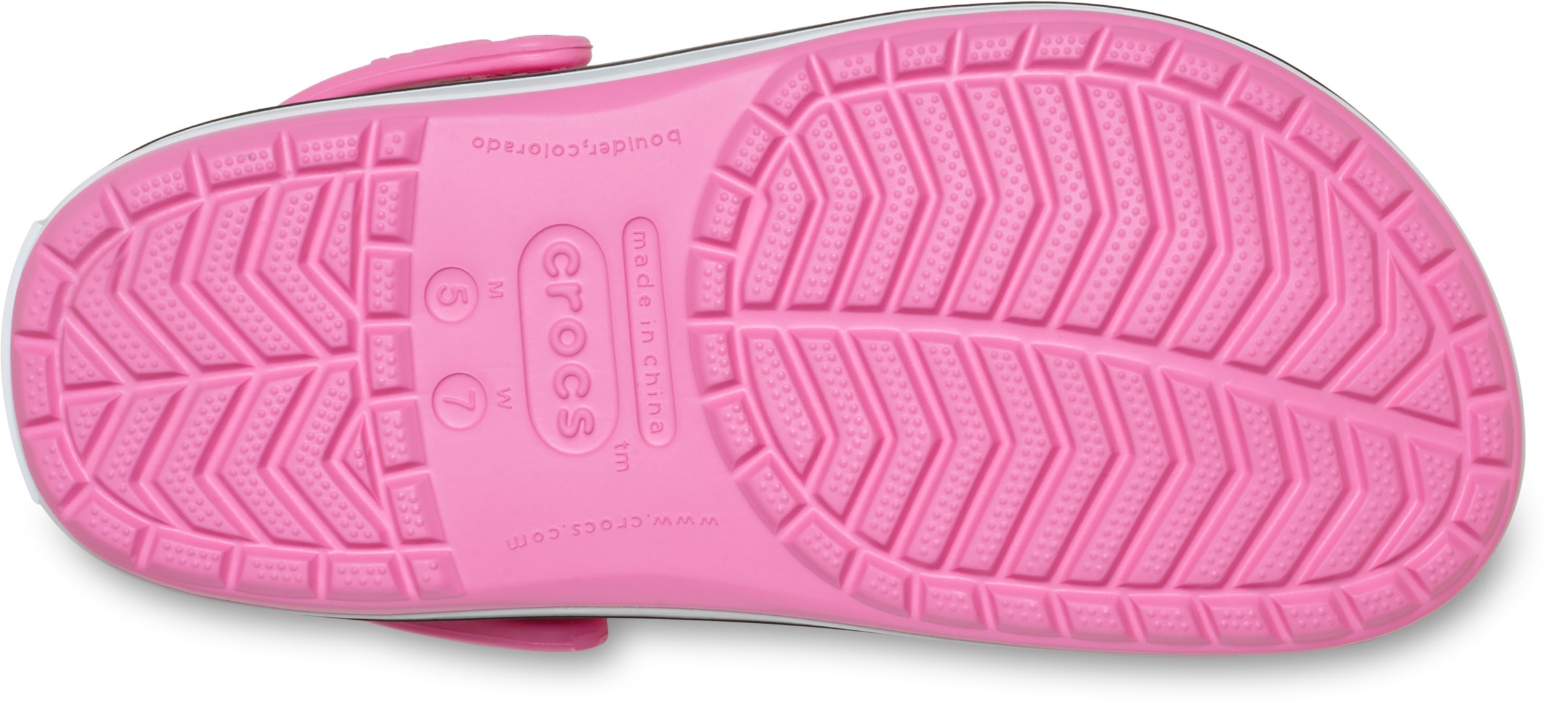 Crocs Clog »Crocband Clog«  Sommerschuh, Schlappen, Hausschuh mit zweifarbiger Laufsohle
