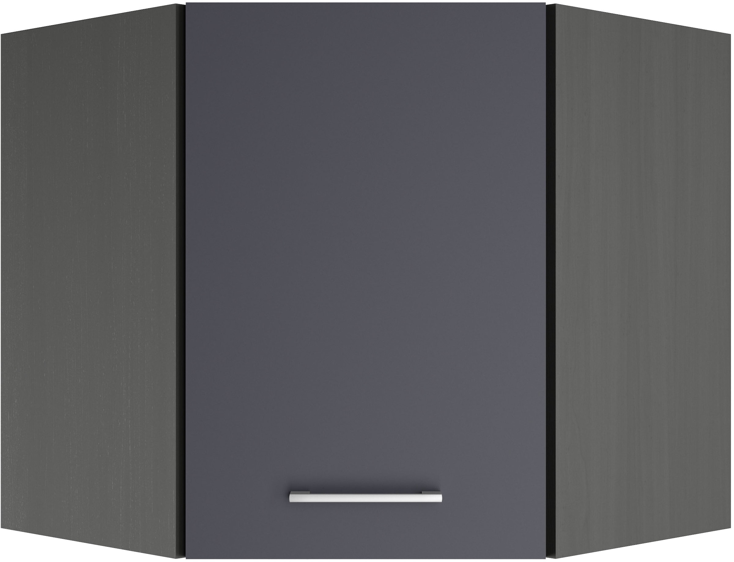 KOCHSTATION Eckhängeschrank »KS-Milan«, HELD Möbel, Eckhängeschrank 60x60 cm, matte oder hochglänzende Fronten