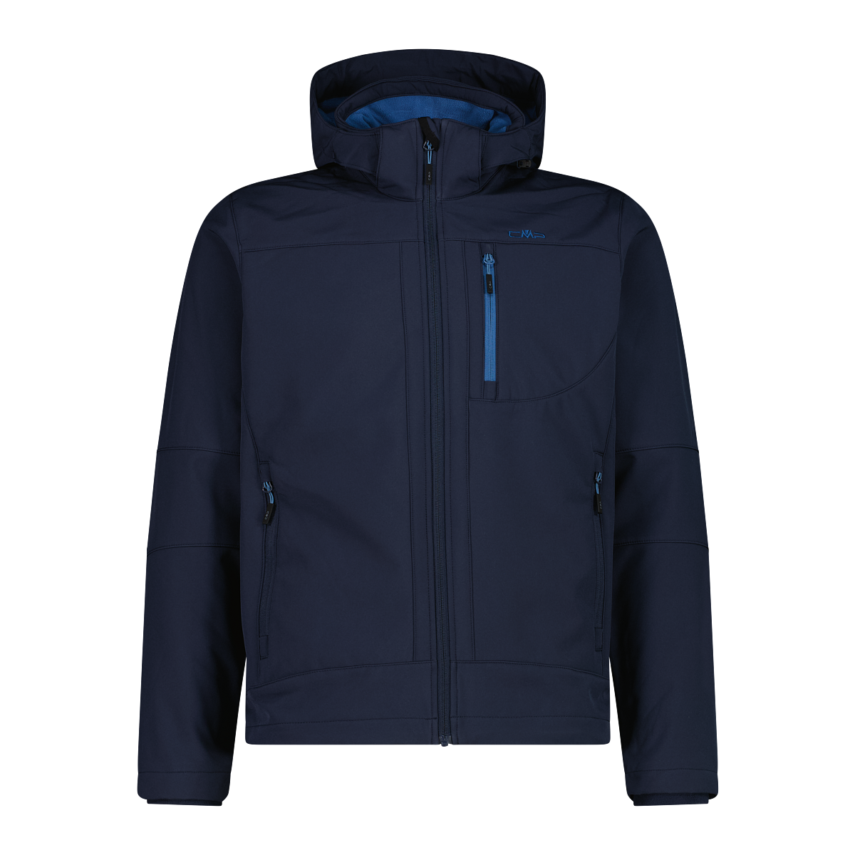CMP Softshelljacke 1 Stk. tlg. mit Kapuze Wasserabweisend & Winddicht & Atmungsaktiv