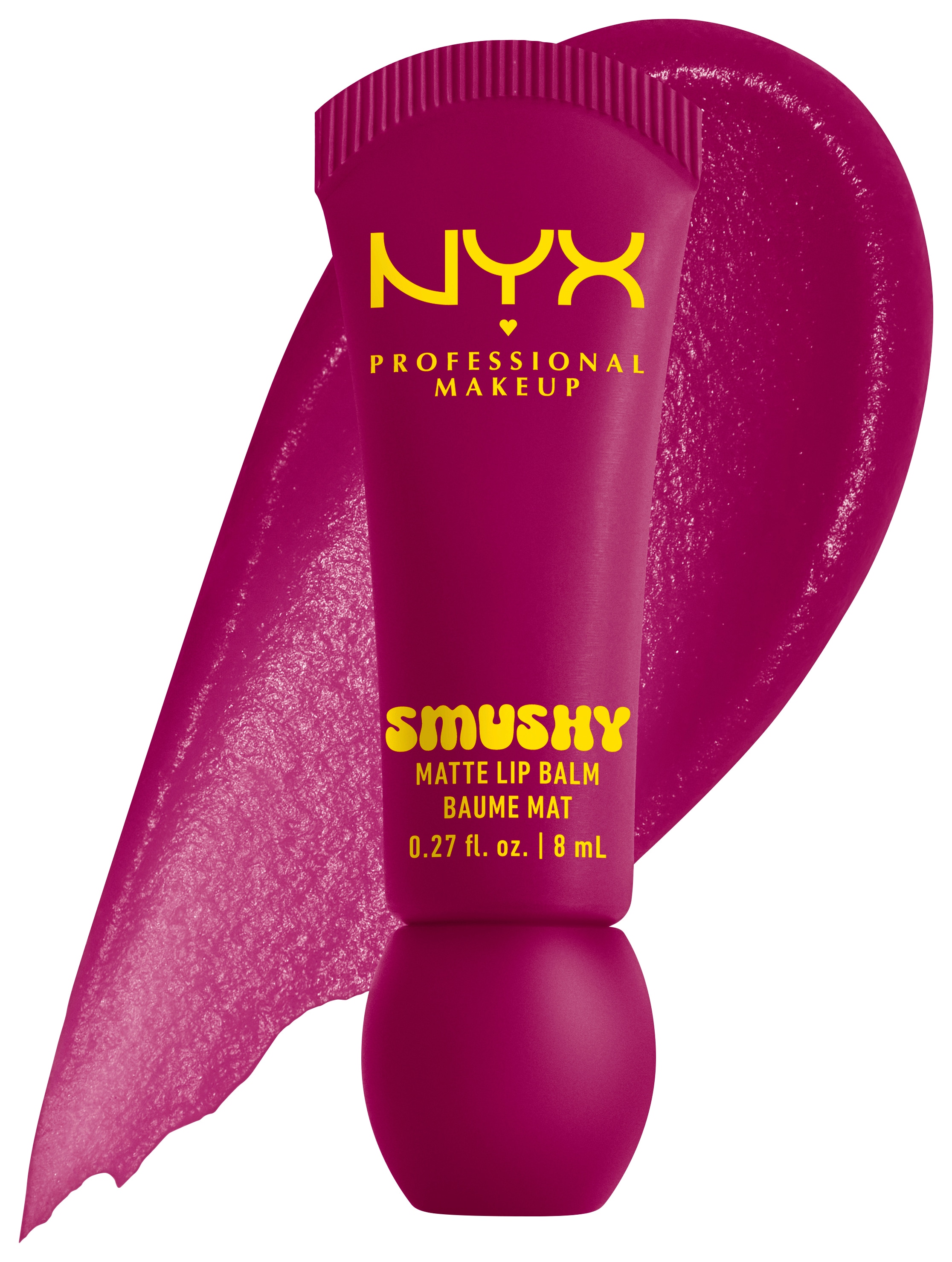 NYX PROFESSIONAL MAKEUP Lippenbalsam »SMUSHY MATTE LIP BALM« jeder der Farbtöne hat einen einzigartigen, süßen Duft
