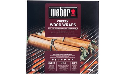 Weber Aromaplanke »Wood Wraps Kirschholz«, Holz, (8 St.), 100% natürlich kaufen