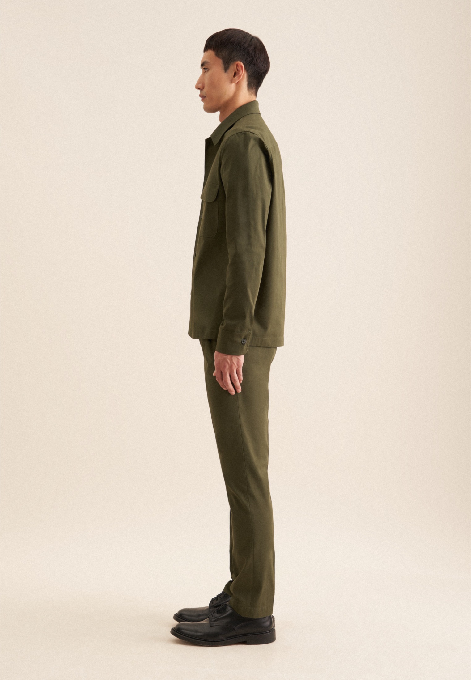 seidensticker Langarmhemd »Regular« 1/1 Kragen Uni