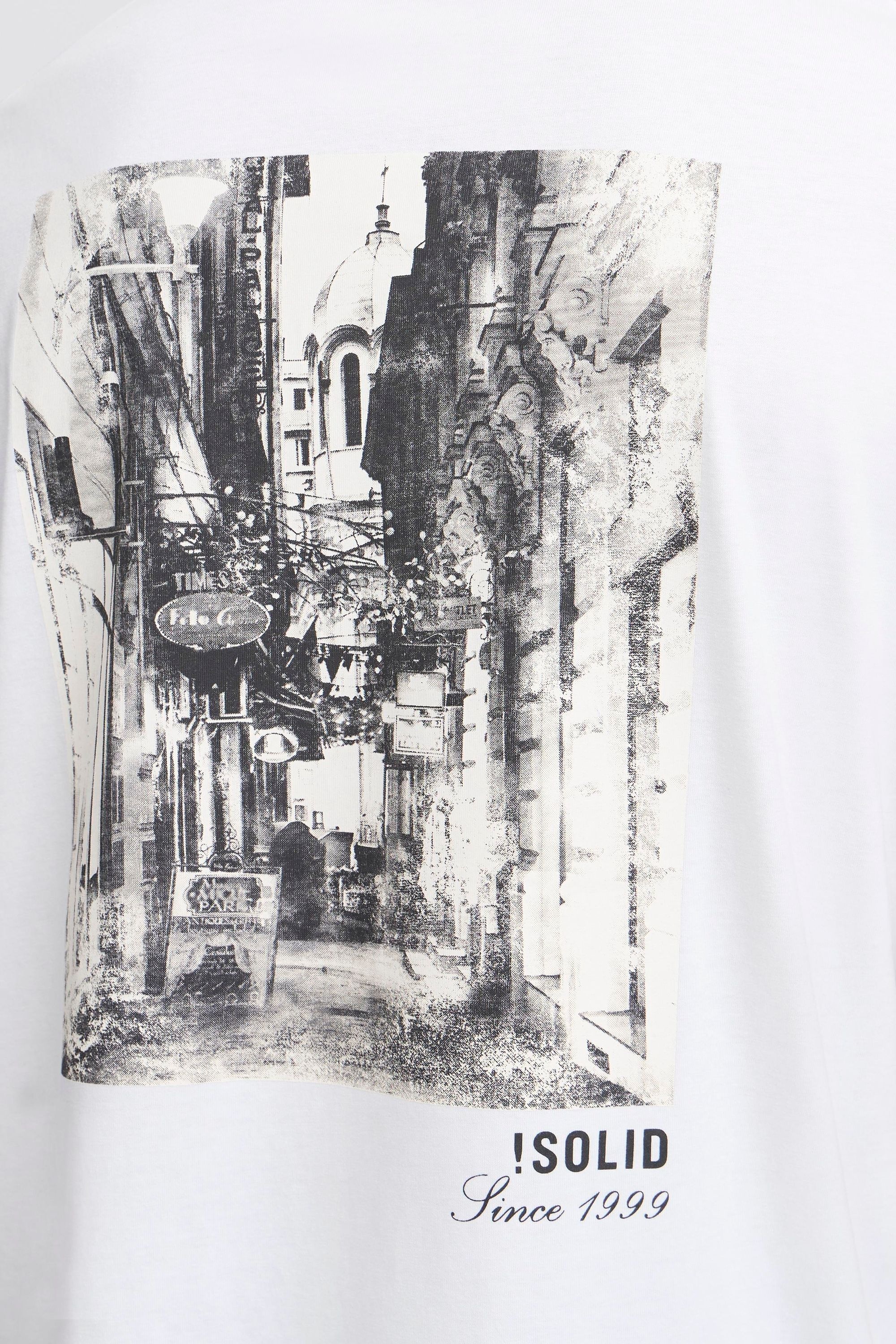 !Solid Longtop »Rundhalsshirt SDBILO«