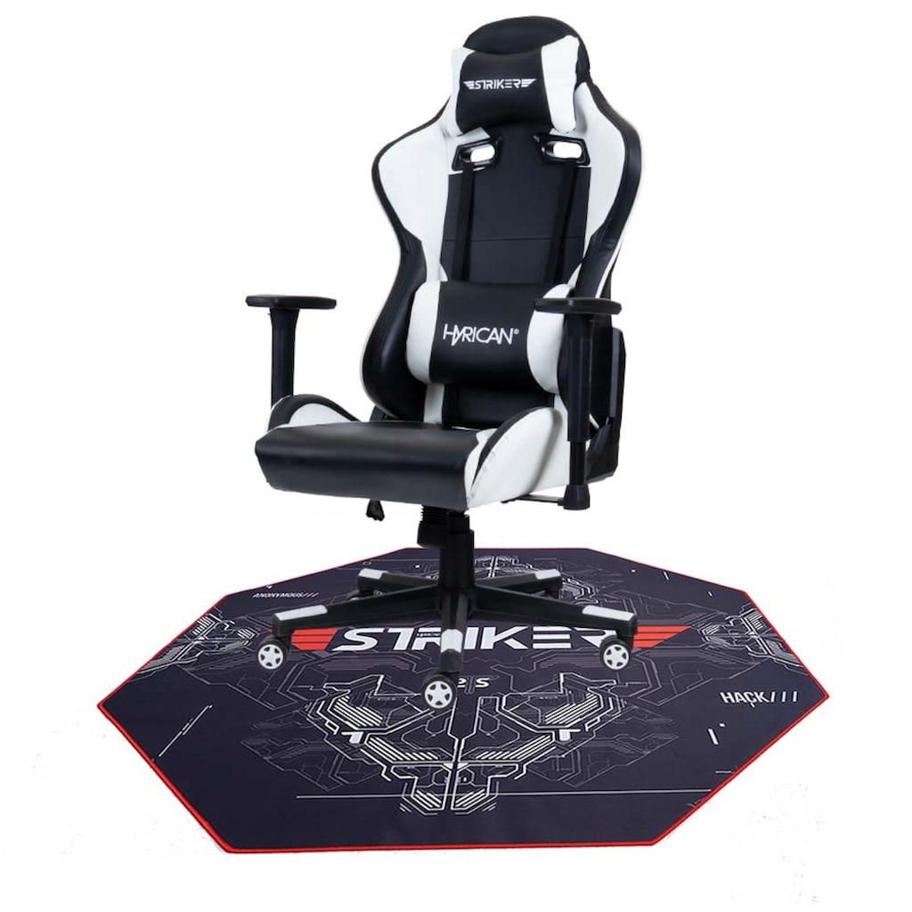 Hyrican Gaming-Stuhl »Striker COMBO Gaming-Stuhl "Tank" schwarz/weiß,Kunstleder,3D-Armlehnen«
