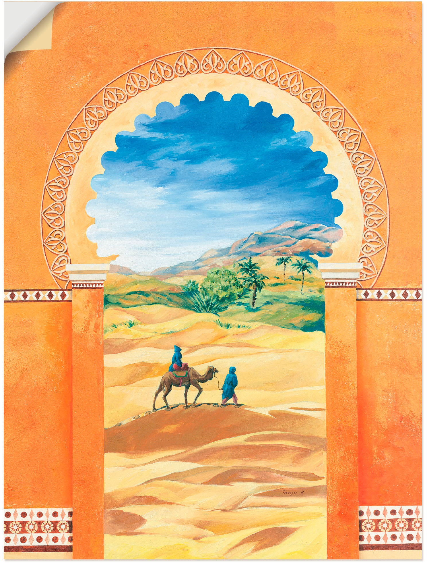 Artland Wandbild »Fata Morgana«, Fensterblick, (1 St.), als Alubild,  Leinwandbild, Wandaufkleber oder Poster in versch. Größen im OTTO Online  Shop