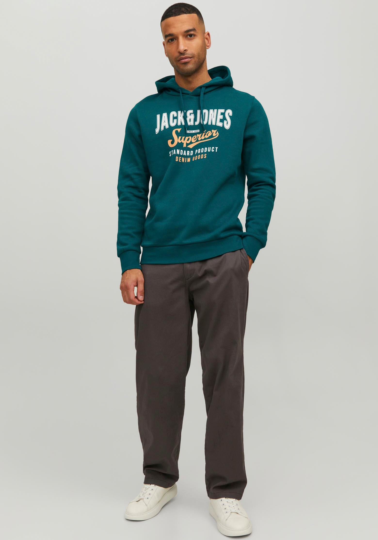 Jack & Jones Kapuzensweatshirt »LOGO SWEAT HOOD«