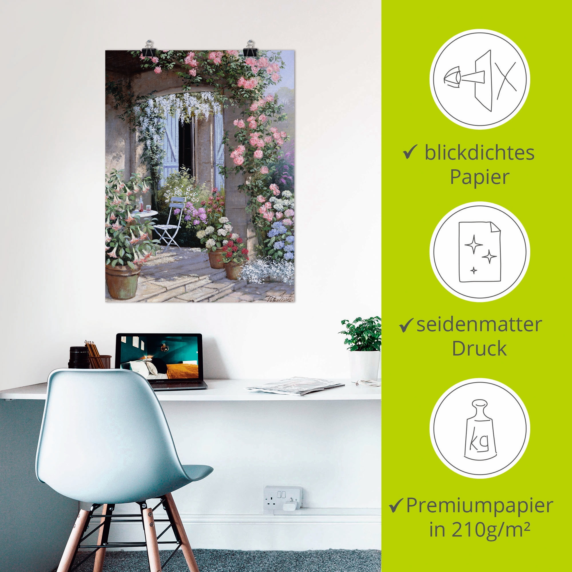 Artland Wandbild »Blumenangebot« Garten 1 Stk. tlg. als Leinwandbild, Poster in verschied. Größen