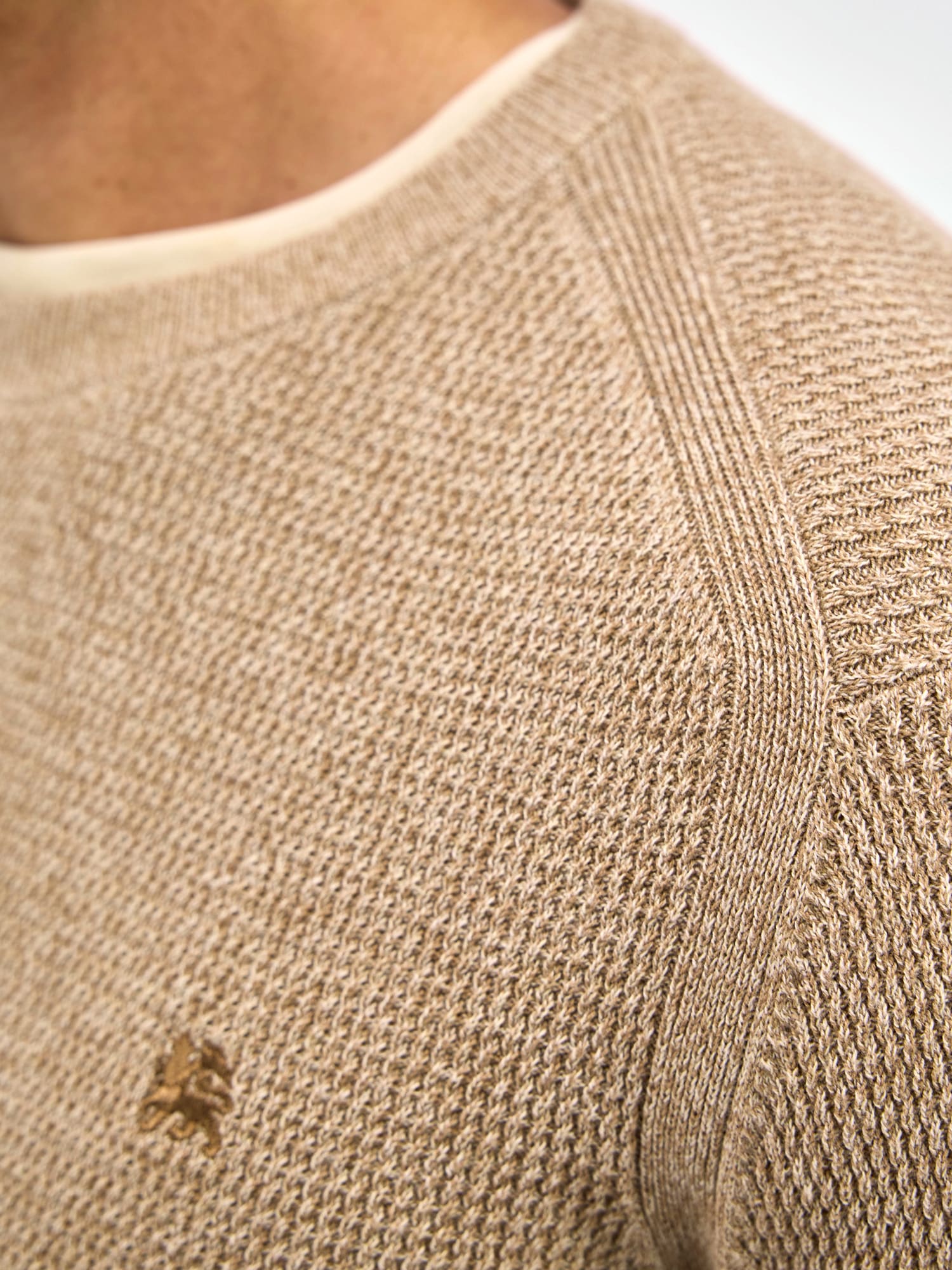 LERROS Strickpullover »LERROS Herren Strickpullover in Strukturqualität«