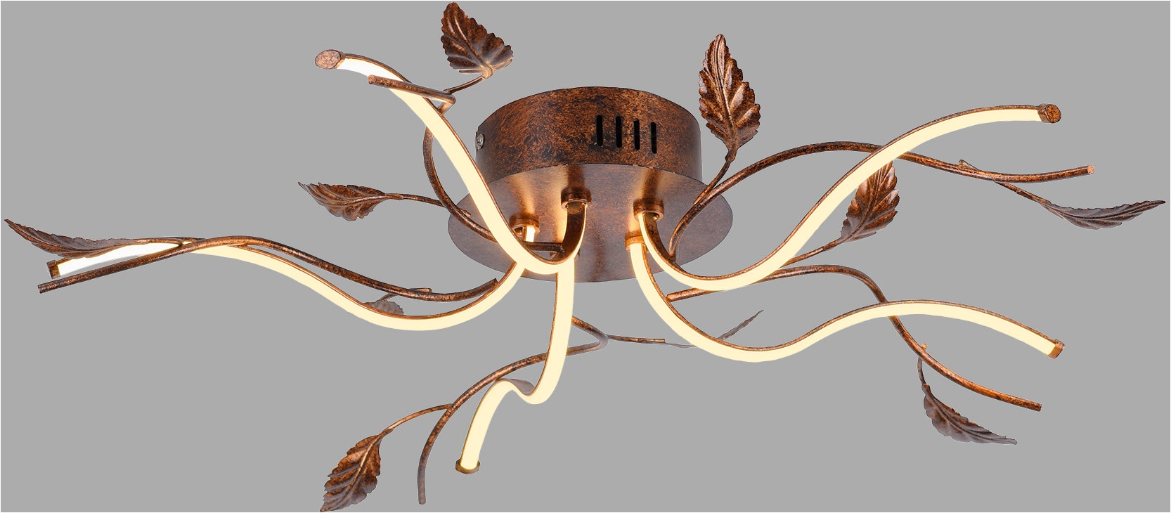 JUST LIGHT LED Deckenleuchte »AURELIA« LED-Board 1 Stk. Warmweiß Dimmbar, Memoryfunktion, 2700K Leuchtmittel