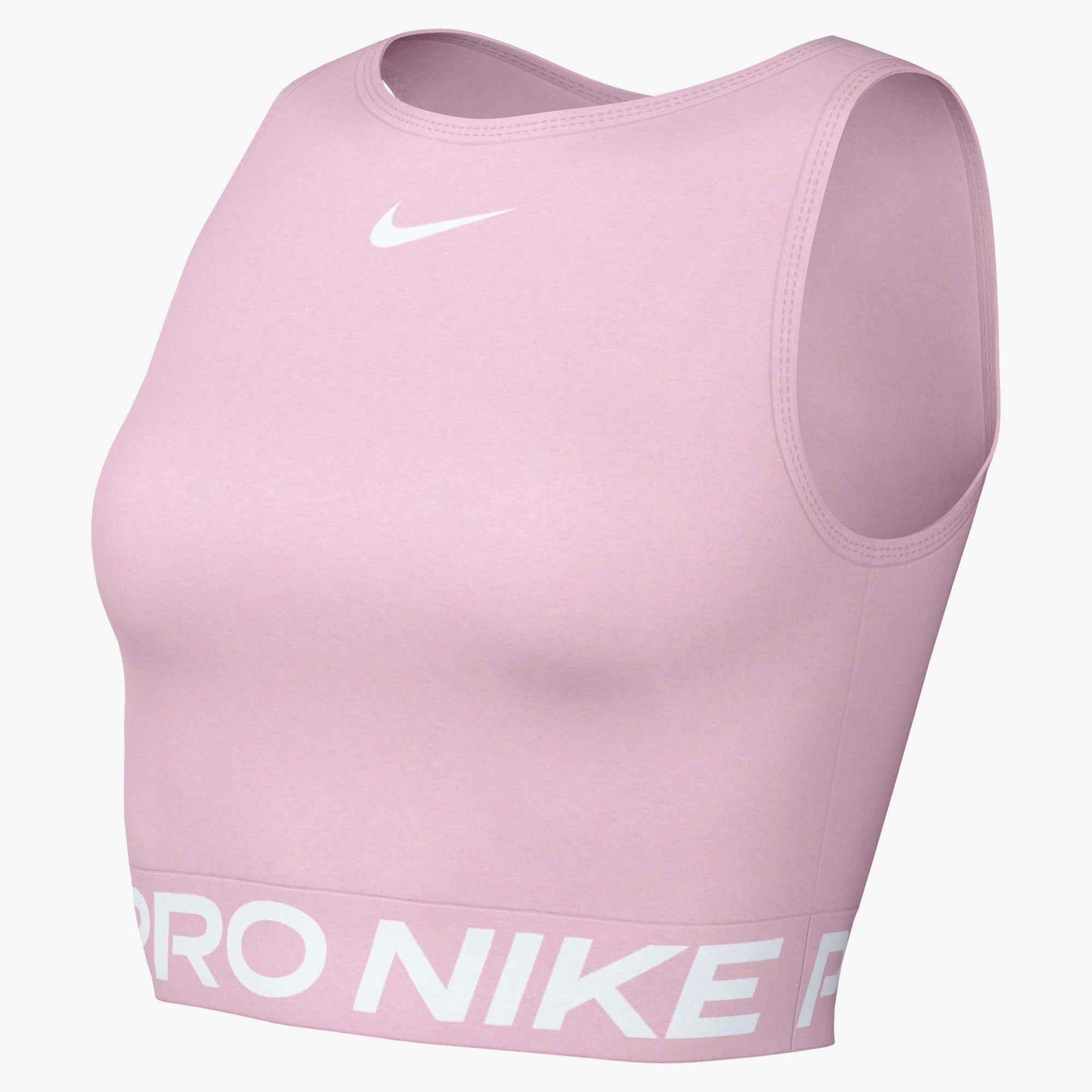 Nike Tanktop »PRO DF 365 CROP TANK« mit Rundhalsausschnitt, aus Polyester und Elasthan, normaler Schnitt