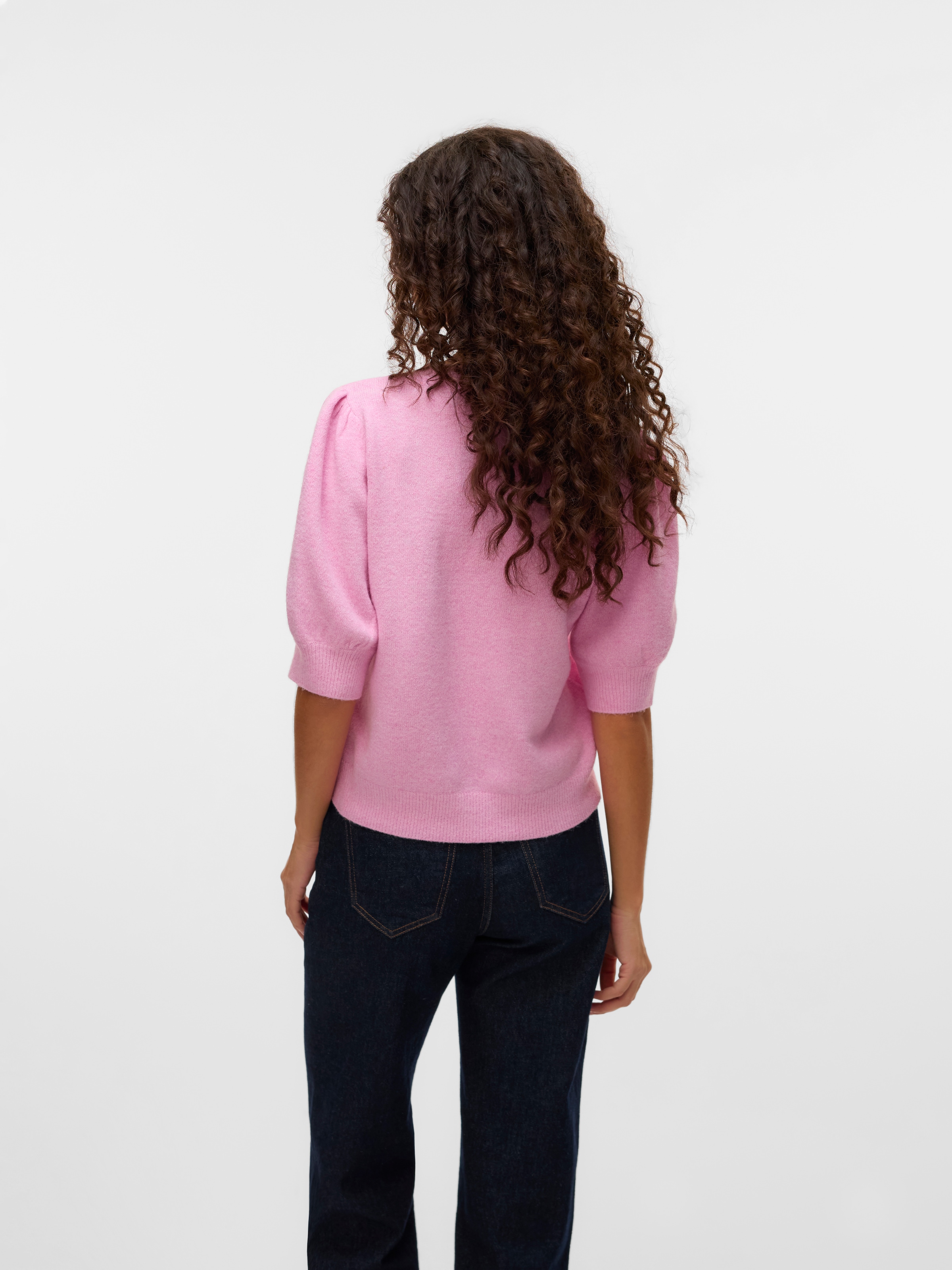Vero Moda Kurzarmpullover »VMDOFFY 2/4 O-NECK PULLOVER GA NOOS«