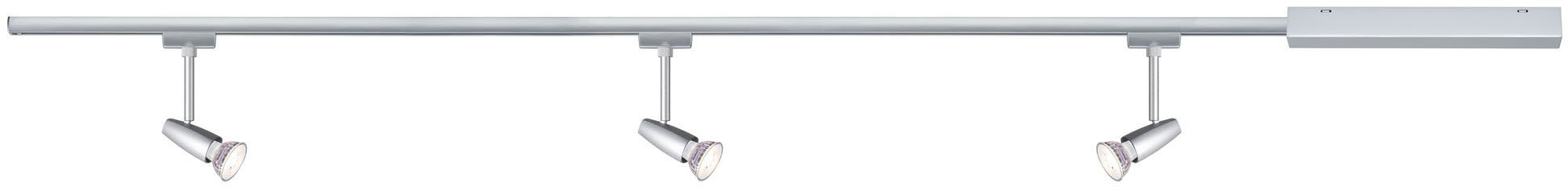 Paulmann Schienensystem-Leuchten »URail Set Barelli max 3x10W GU10 Chrom matt/Chrom«, GU10