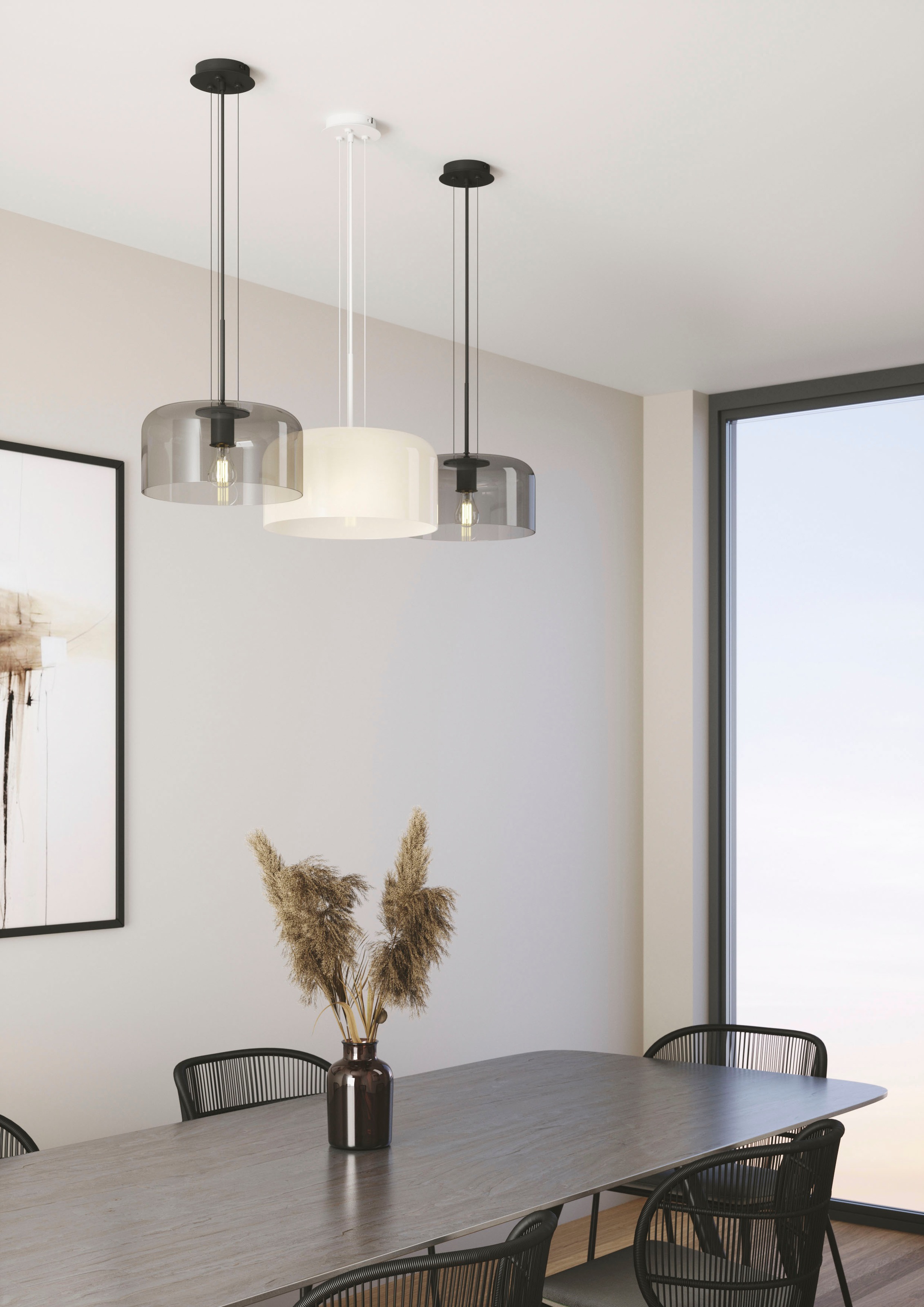 ECO-LIGHT Pendelleuchte »Gibus«, Leuchtmittel E27 | ohne Leuchtmittel