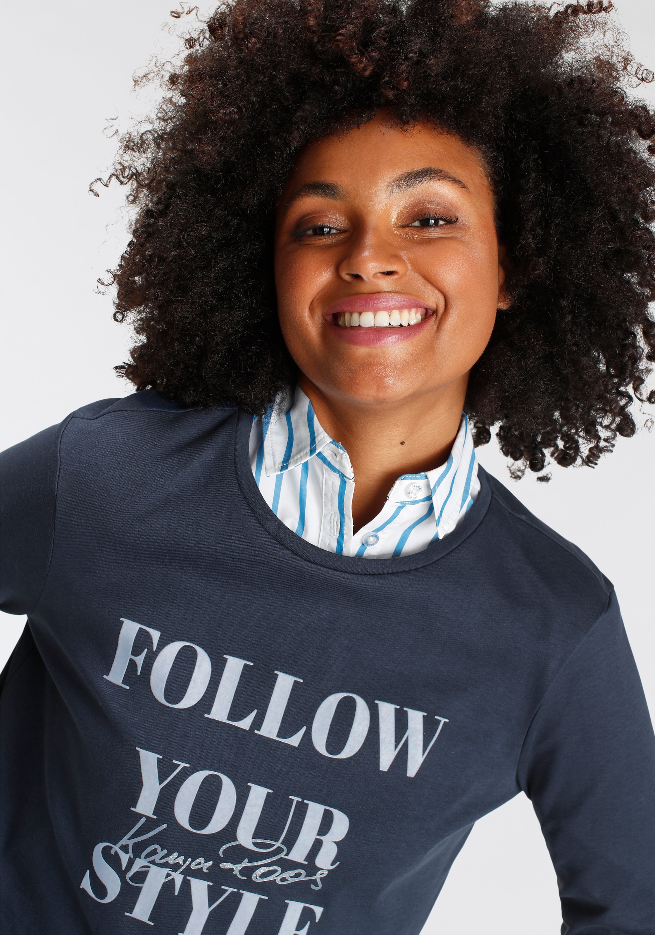 kaufen NEUE OTTO Sweater, KOLLEKTION KangaROOS Logodruck mit bei großem - online