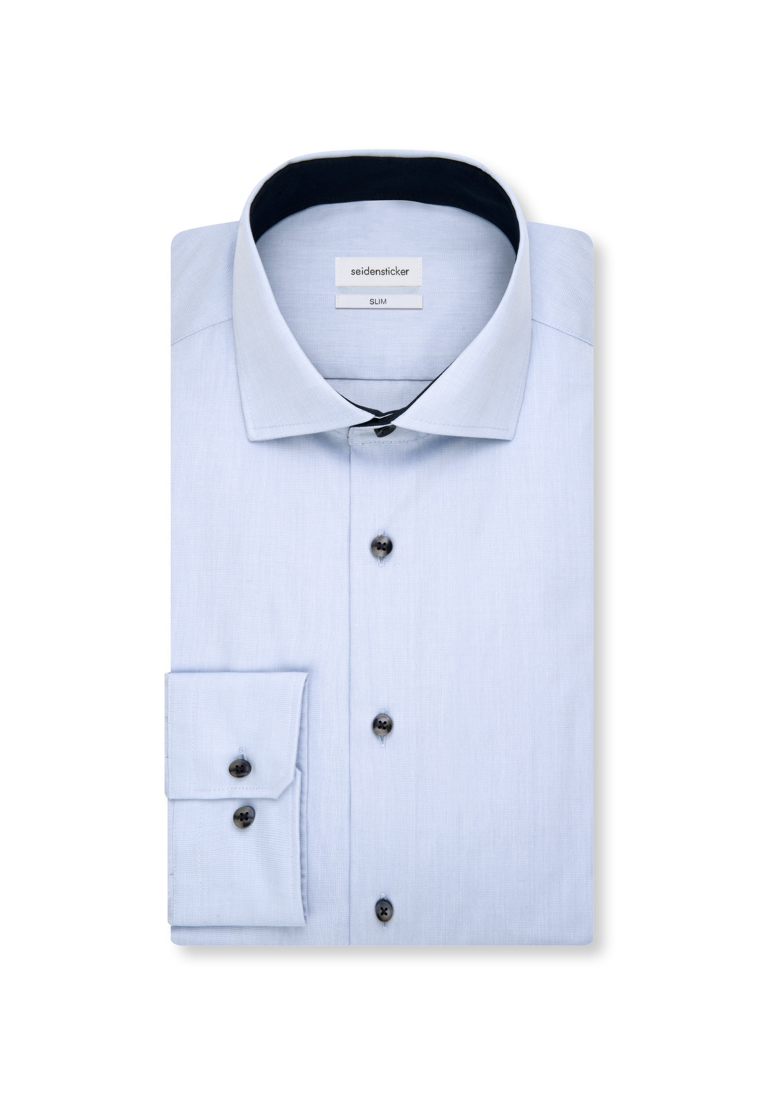 seidensticker Businesshemd »Schwarze Rose« Slim 1/1 Kentkragen