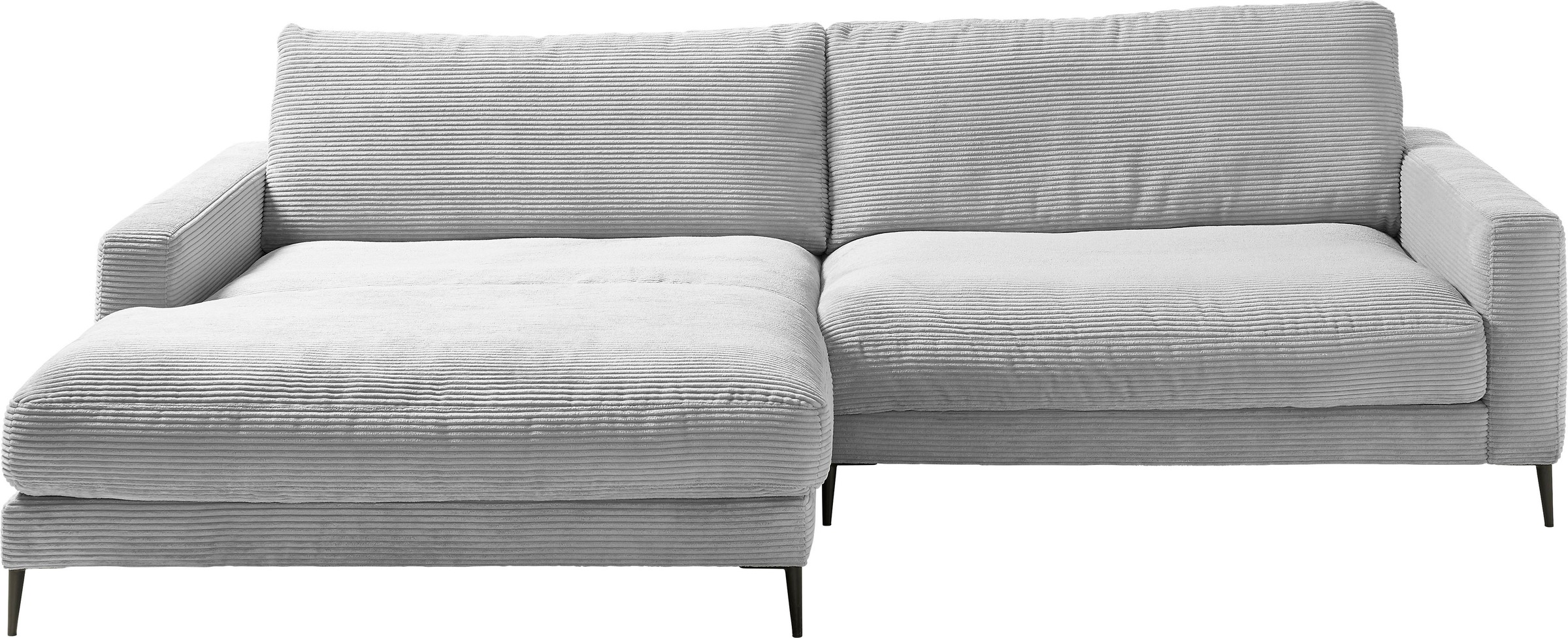 INOSIGN Ecksofa »Uptown«, in weichem Cordbezug, Recamiere wahlweise links oder rechts, in vielen Farben