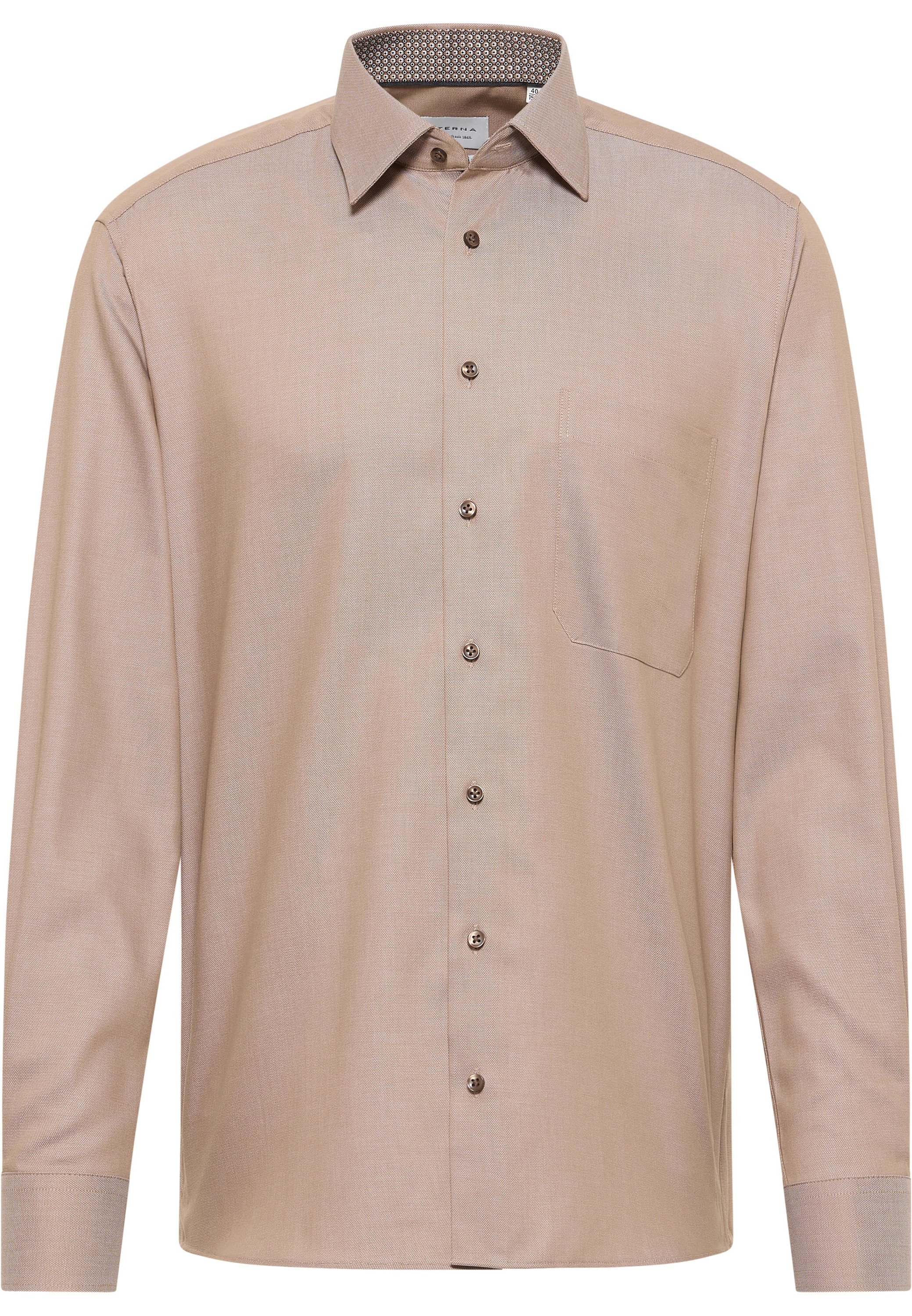 Eterna Langarmhemd »COMFORT FIT« NON IRON (bügelfrei)