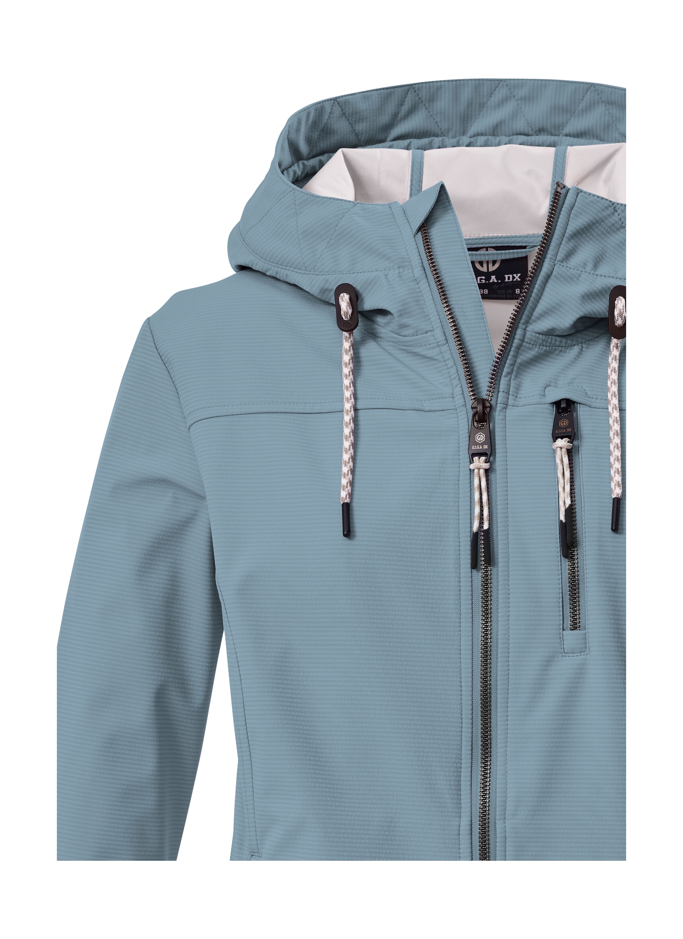 G.I.G.A. DX by killtec Softshelljacke »GS 111 WMN SFTSHLL JCKT« Atmungsaktive, wasserabweisende Damenjacke mit verstellbarer Kapuze