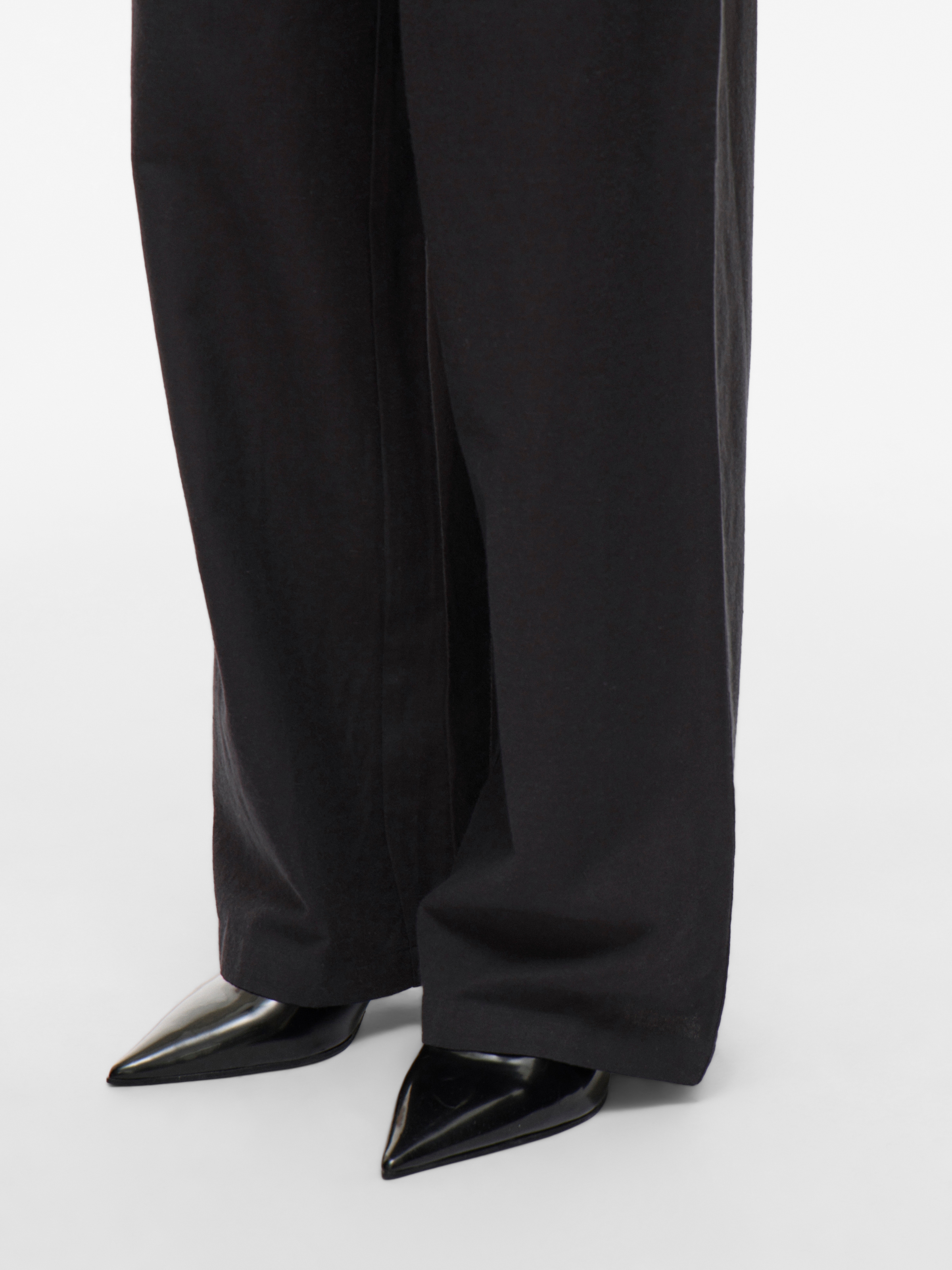 Vila Schlupfhose »VIPRISILLA RW PANTS - NOOS«  Sommerhose, mit Leinen