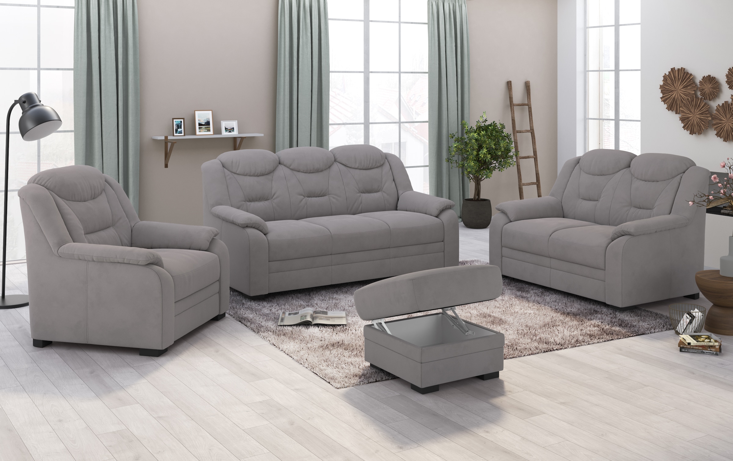 COTTA 2-Sitzer »Marcus«, Sofa mit hoher Rückenlehne