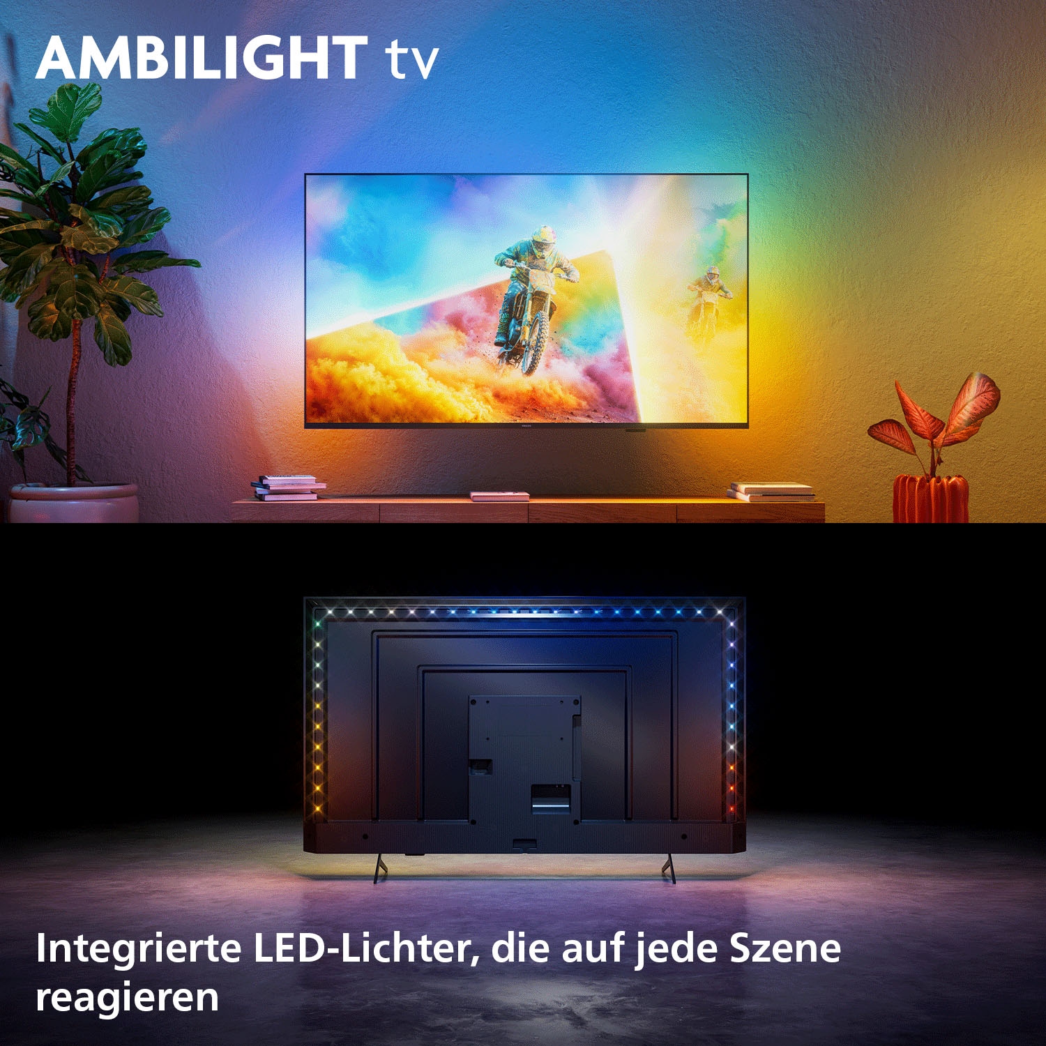 Philips QLED-Fernseher »55PQS8501/12« 139 cm/55 ″ Smart-TV