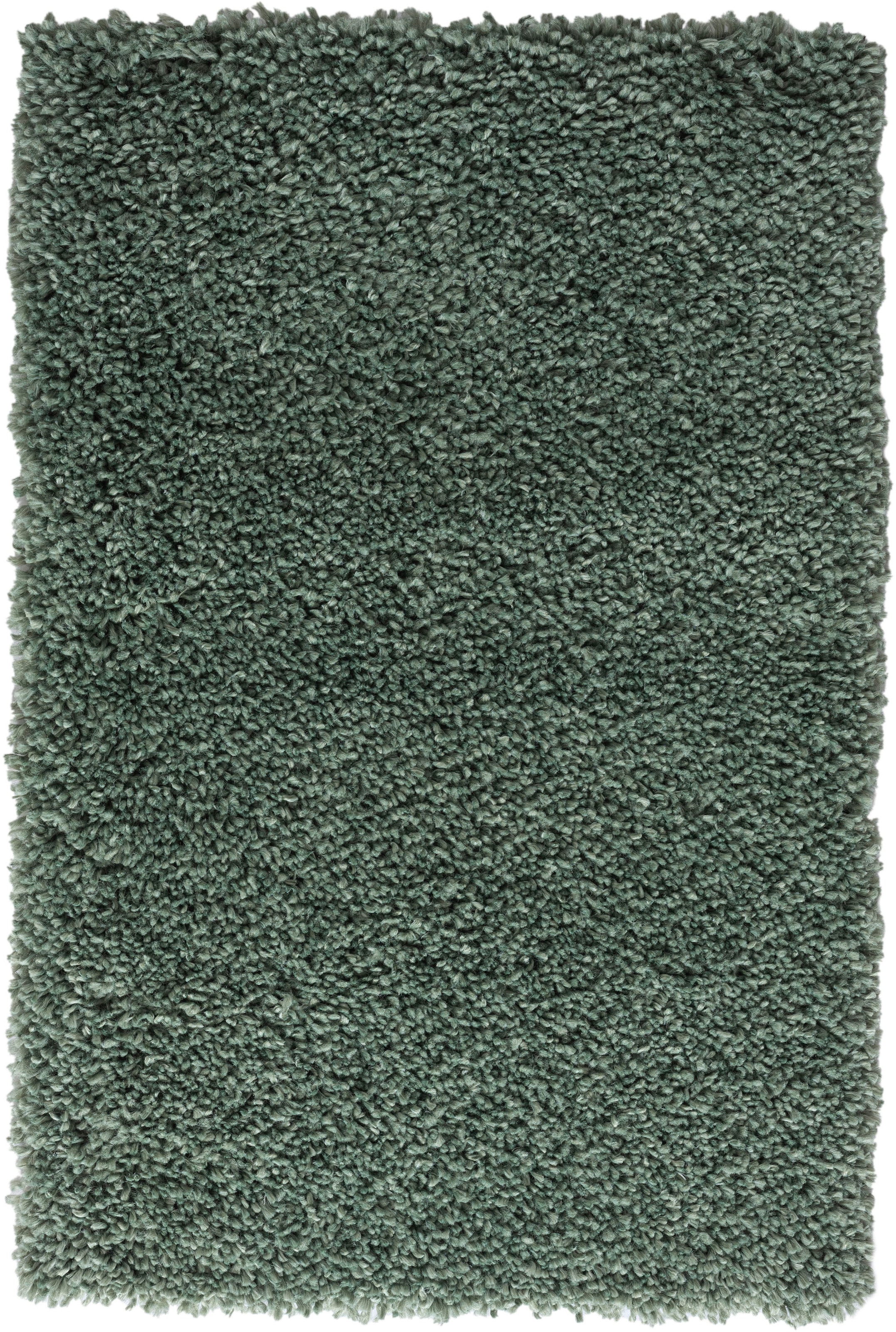 Myflair Möbel & Accessoires Hochflor-Teppich »My Shaggy« rechteckig 37 mm Höhe Shaggy, Uni-Farben, leicht glänzend, Microfaser, extra flauschig