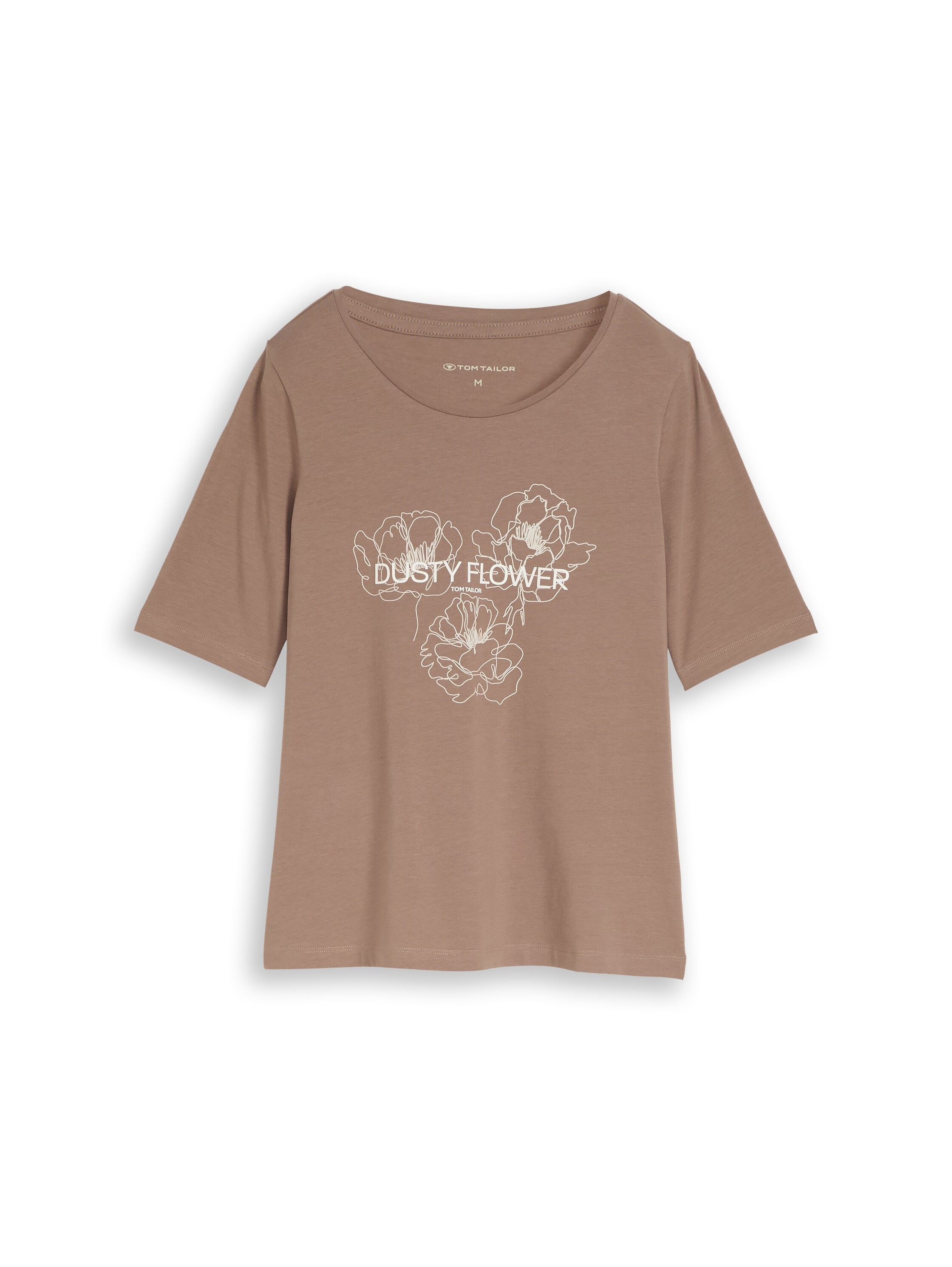 TOM TAILOR Kurzarmshirt Sommershirt mit Frontprint