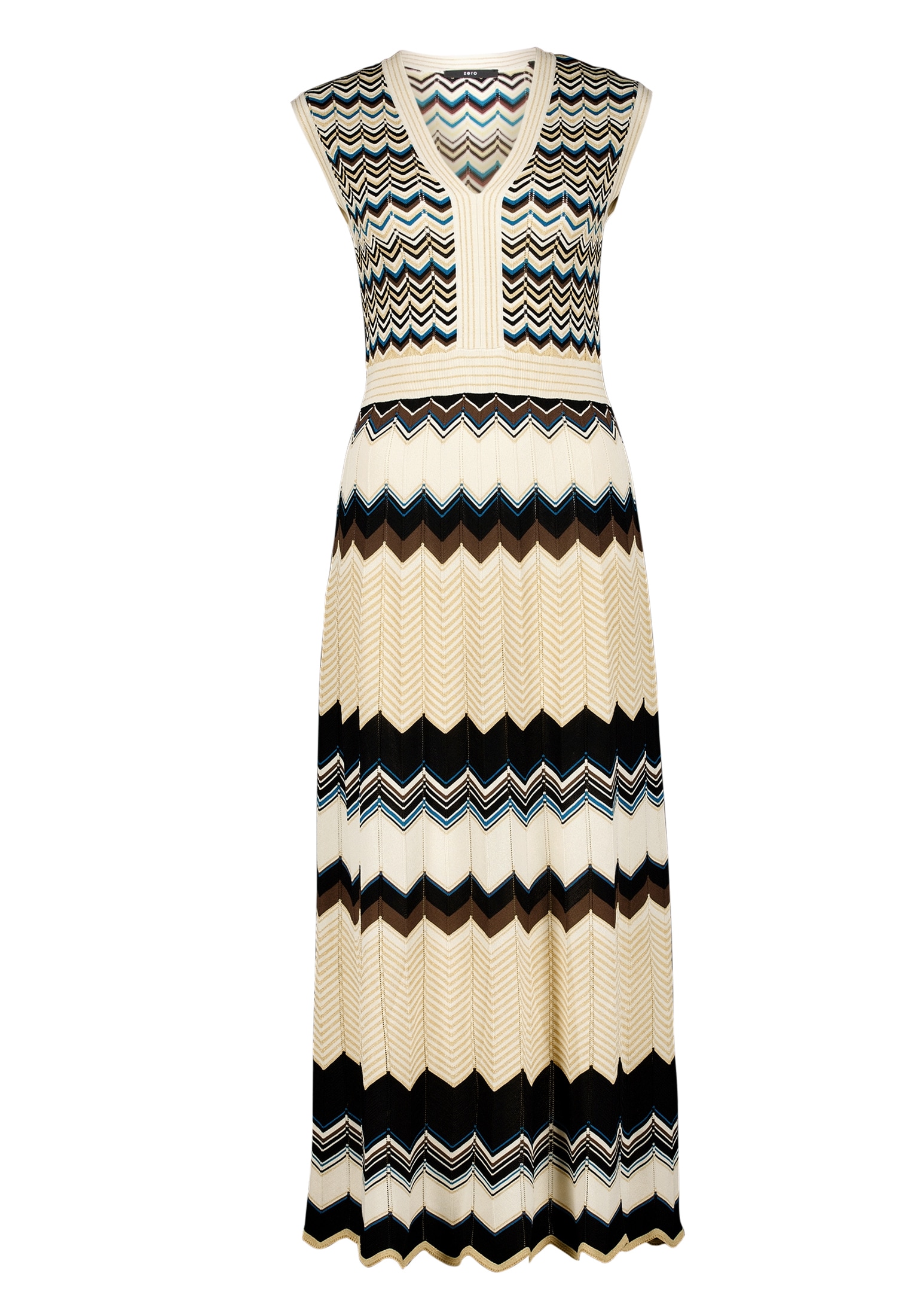 Zero Strickkleid »Strickkleid mit Lurexfaden«