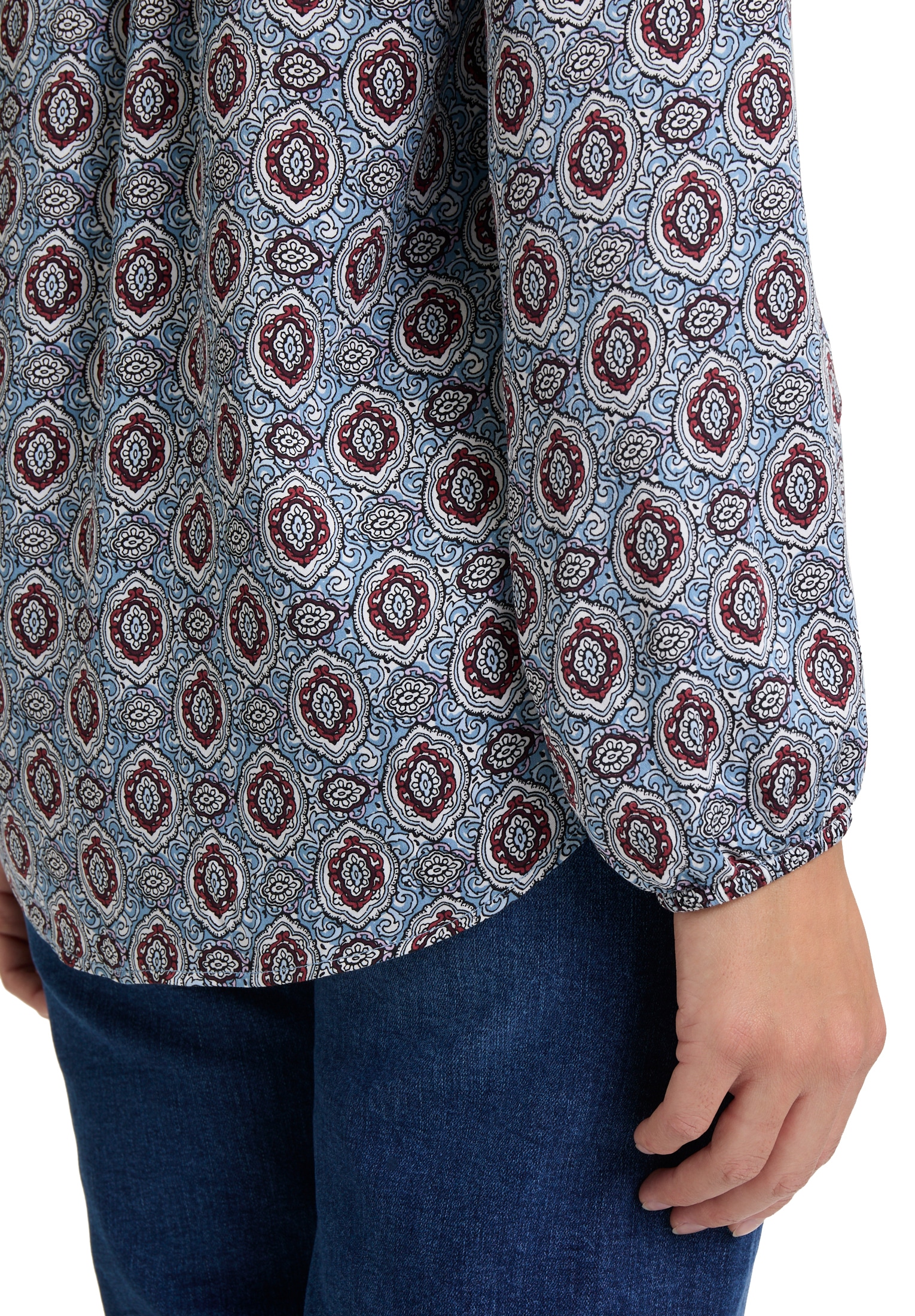 Cartoon Klassische Bluse »Casual-Bluse mit Muster«
