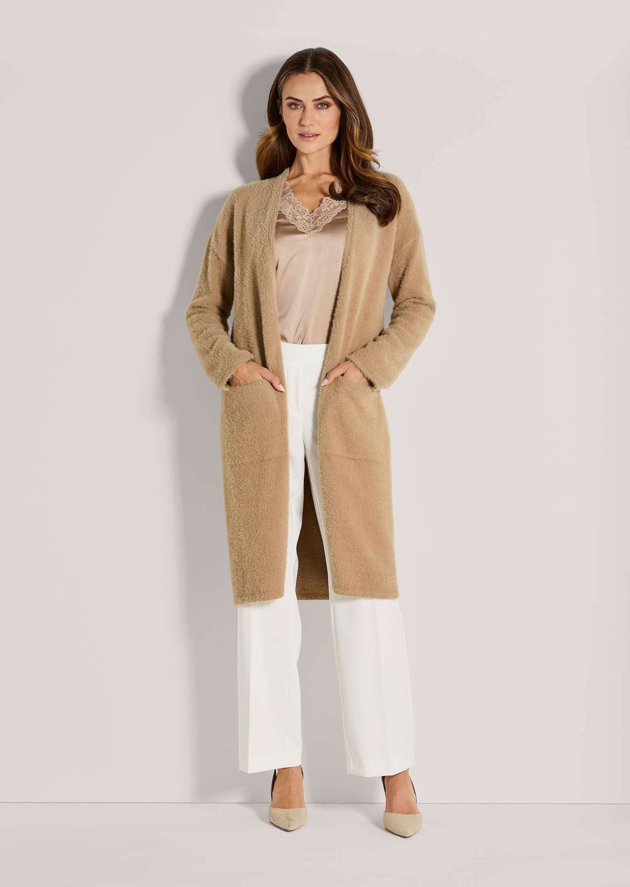 MADELEINE Langmantel »Strickmantel Strickmantel«