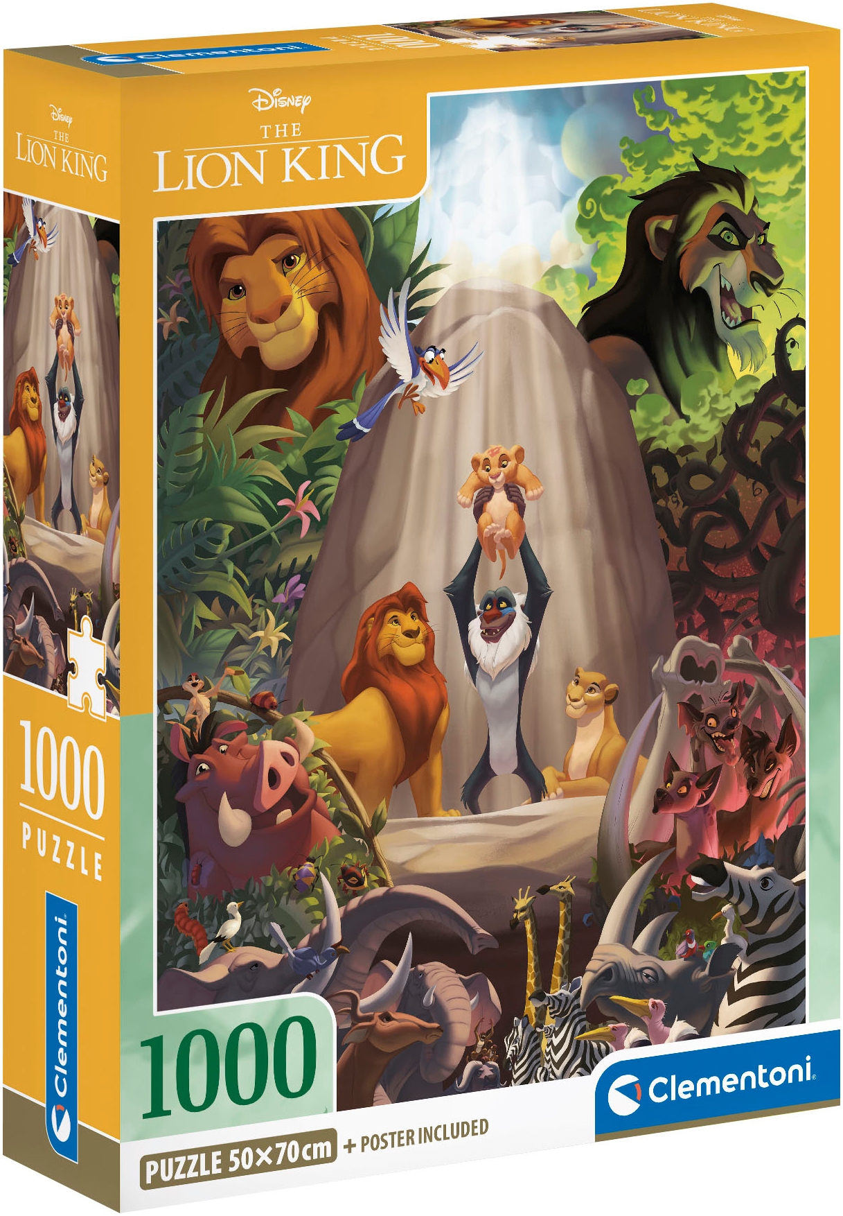 Puzzle »Disney Compact, König der Löwen«, Made in Europe; FSC® - schützt Wald - weltweit