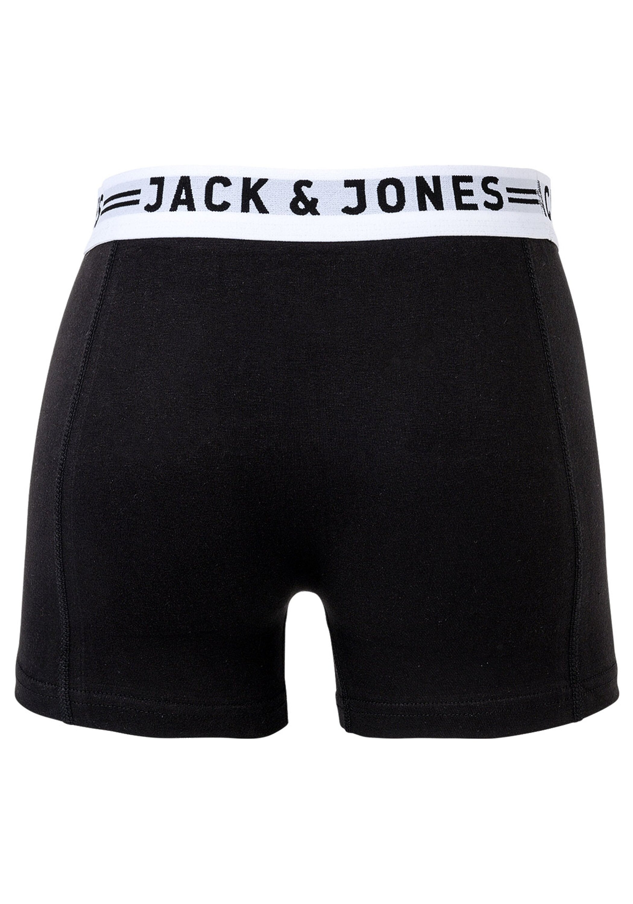 Jack & Jones Boxershorts »Boxershort SENSE TRUNKS 3 PACK 6er Pack«